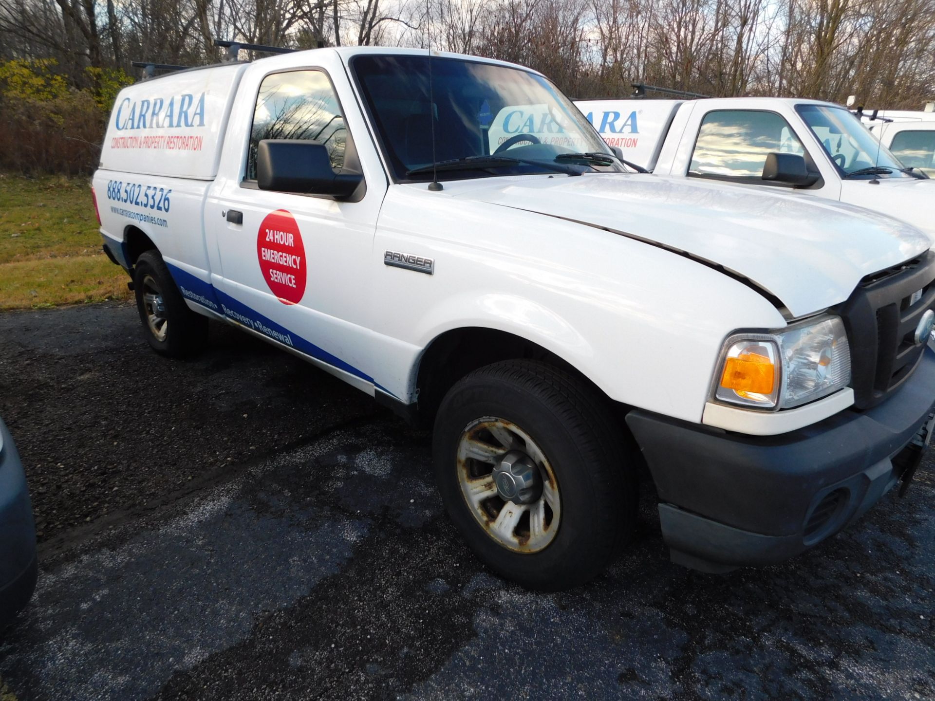 2009 Ford Ranger Pickup, VIN 1FTYR10D39PA15064, Regular Cab, Automatic, AC, AM/FM, Cap ,Started with