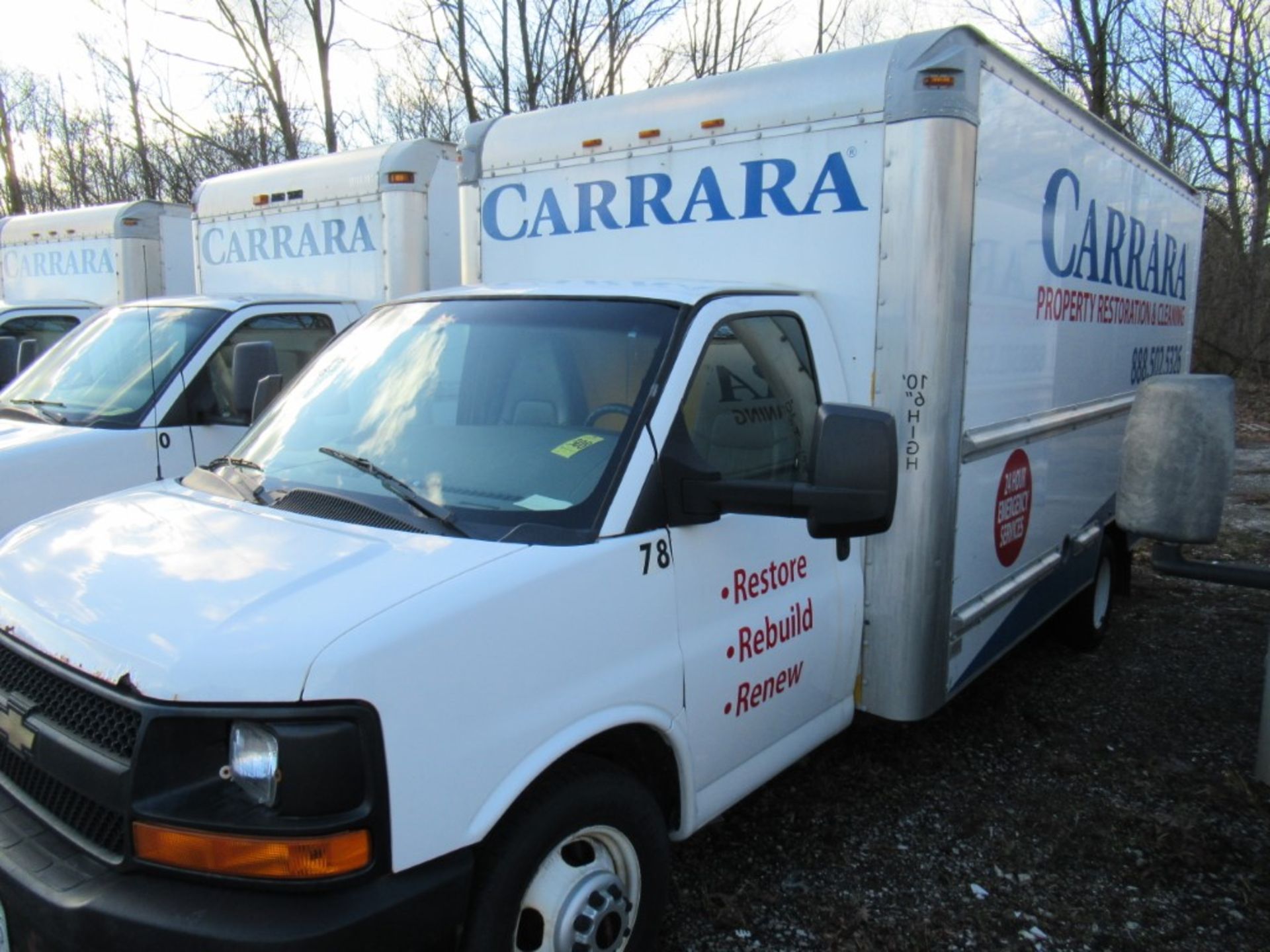 2013 GMC Savana Single Axle Box Truck, VIN 1GD374CG6D1182386, 12,300 GVWR, 16' Box, Automatic, AC, - Image 10 of 23