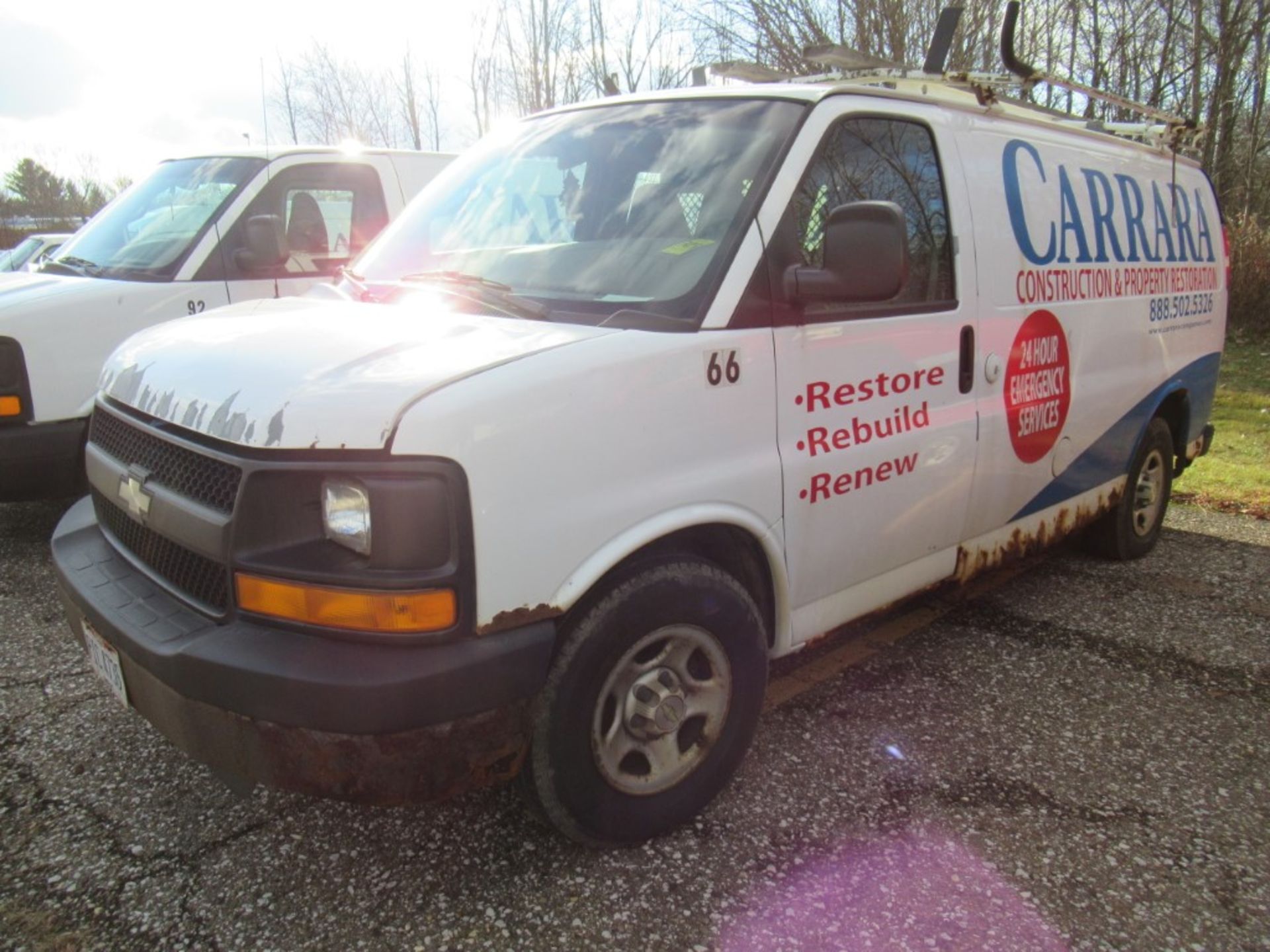 2005 Chevrolet Express Cargo Van, VIN 1GCFG15X651257294, Automatic, AC, AM/FM, Towing, Cracked - Image 2 of 33