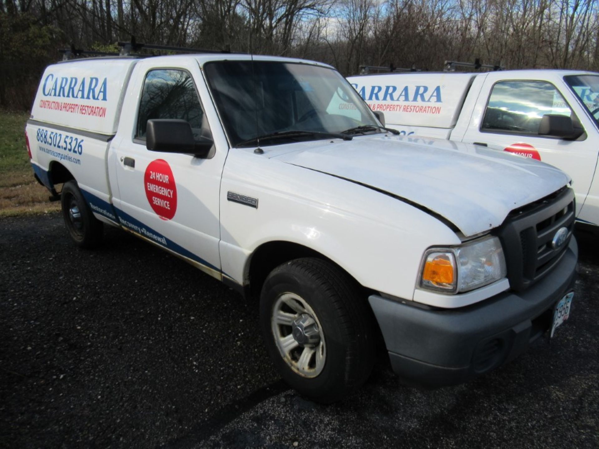 2009 Ford Ranger Pickup, VIN 1FTYR10D79PA62694, Regular Cab, Automatic, AC, AM/FM, Cap, Started with - Image 4 of 25