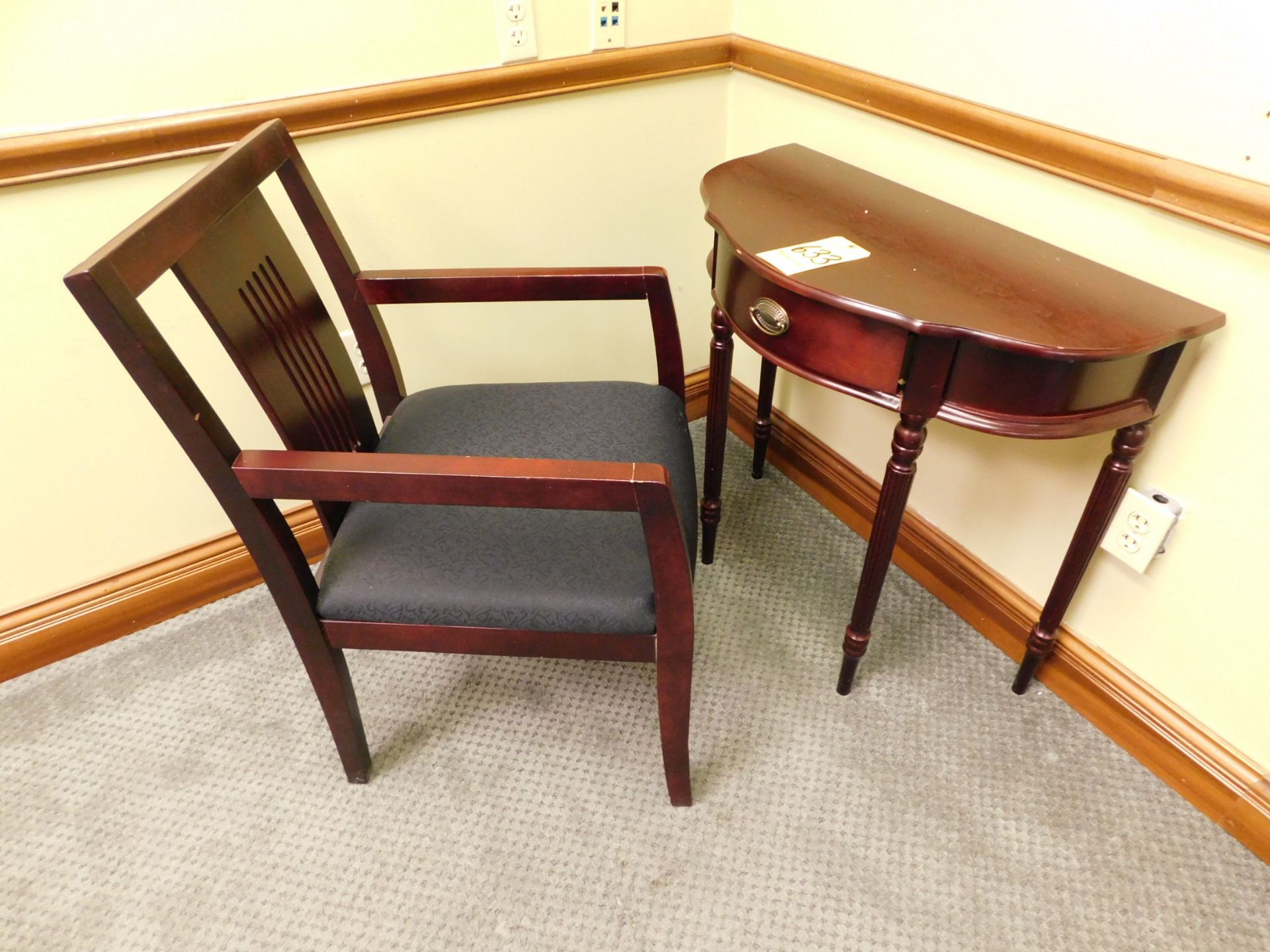 Chair and Foyer Table