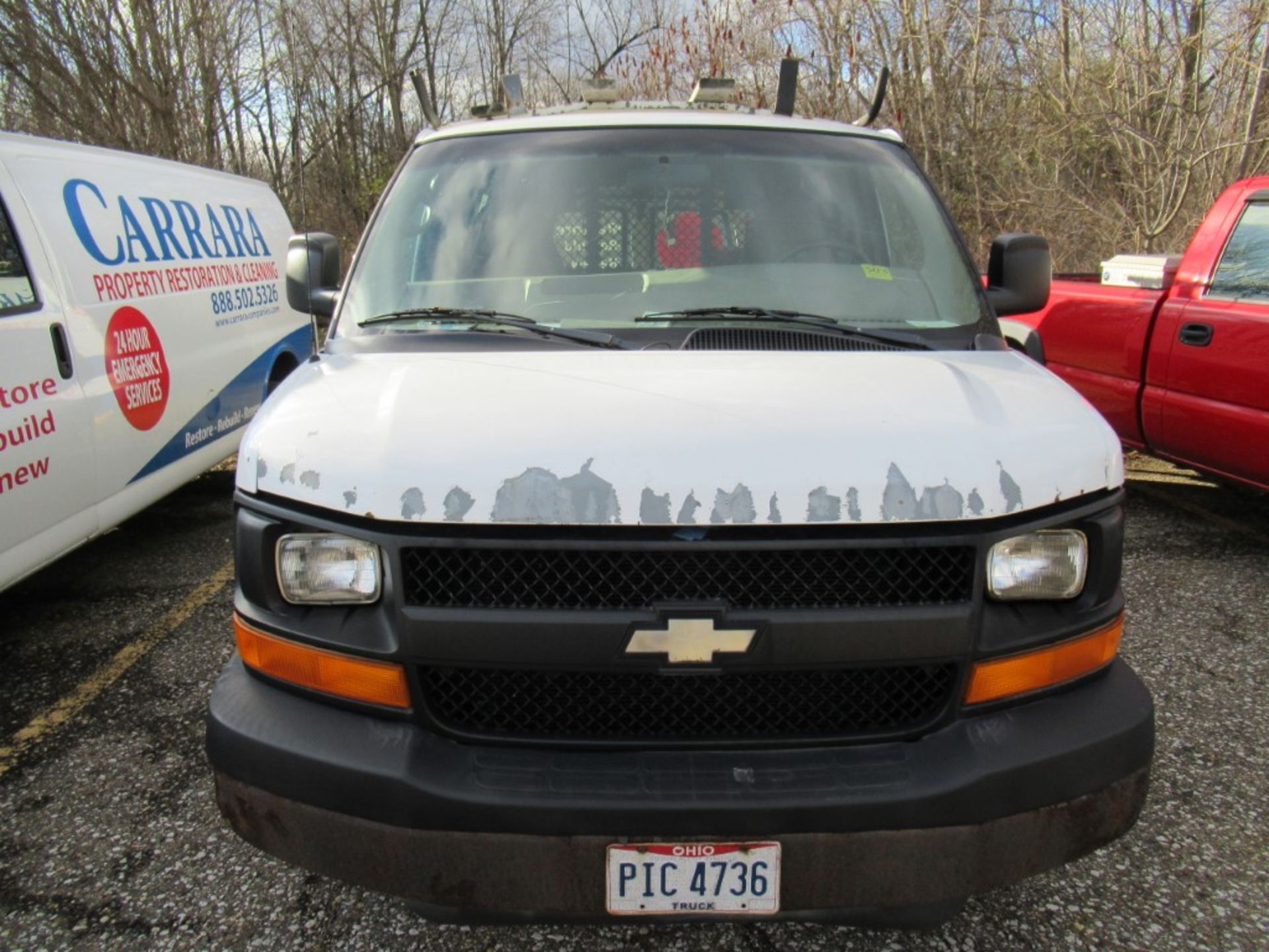 2005 Chevrolet Express Cargo Van, VIN 1GCFG15X651257294, Automatic, AC, AM/FM, Towing, Cracked - Image 3 of 33