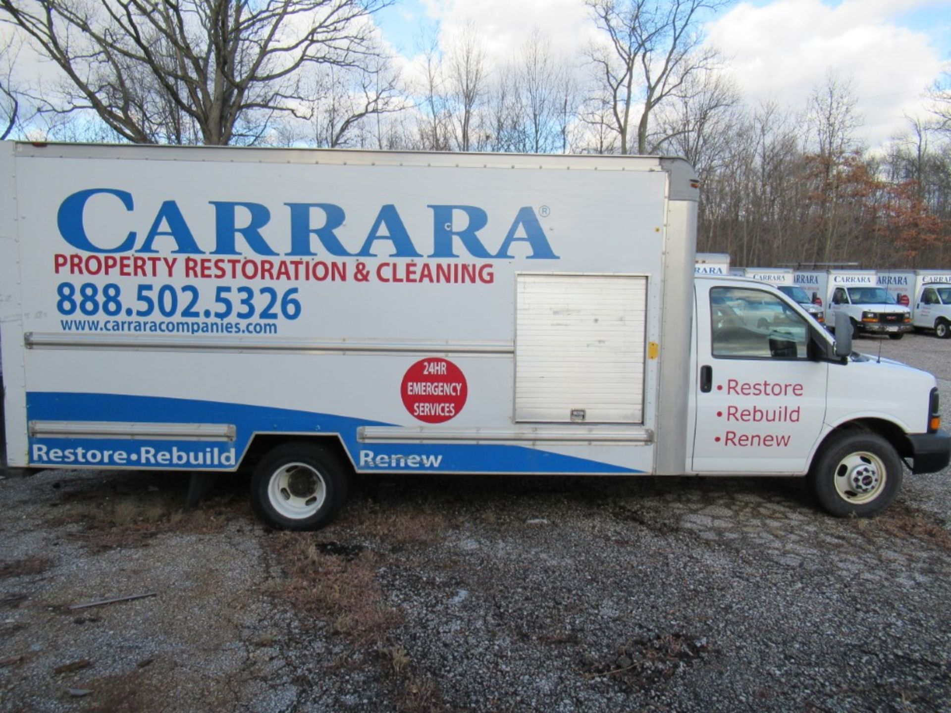 2009 GMC Savana Single Axle Box Truck, VIN 1GDJG31K491902154, 12,300 lb. GVWR, 16' Box, Automatic, - Image 3 of 26