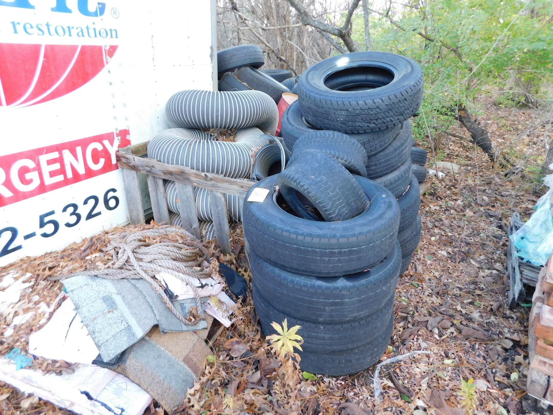 Tires, Shingles and Vent Hose