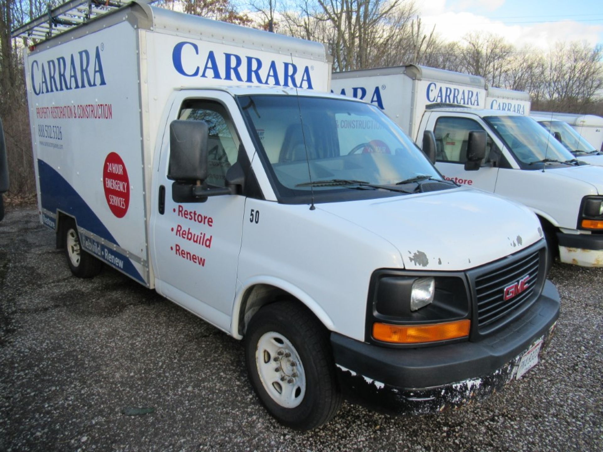 2009 GMC Savana Single Axle Box Truck, VIN 1GDGG31C481913852, 8,600 LB. GVWR, 10' BOX, AUTOMATIC, - Image 4 of 25