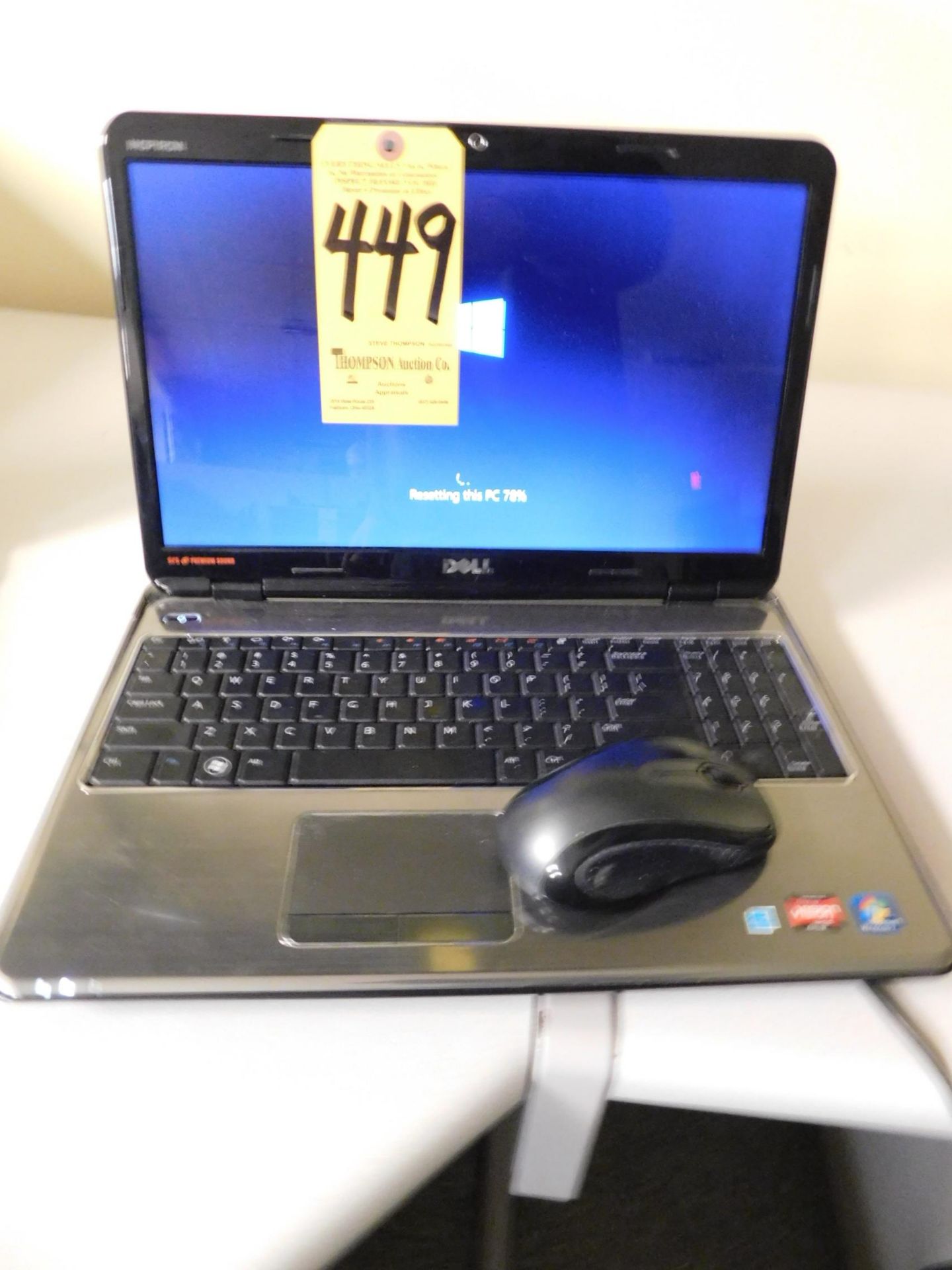 Dell Laptop with Windows 7