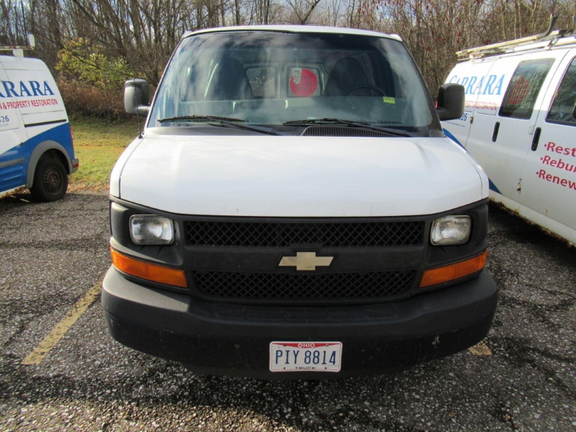 2012 Chevrolet Express Cargo Van, VIN 1GCWGGBA8C1154264, Automatic, AC, AM/FM, Towing, Cracked - Image 3 of 26