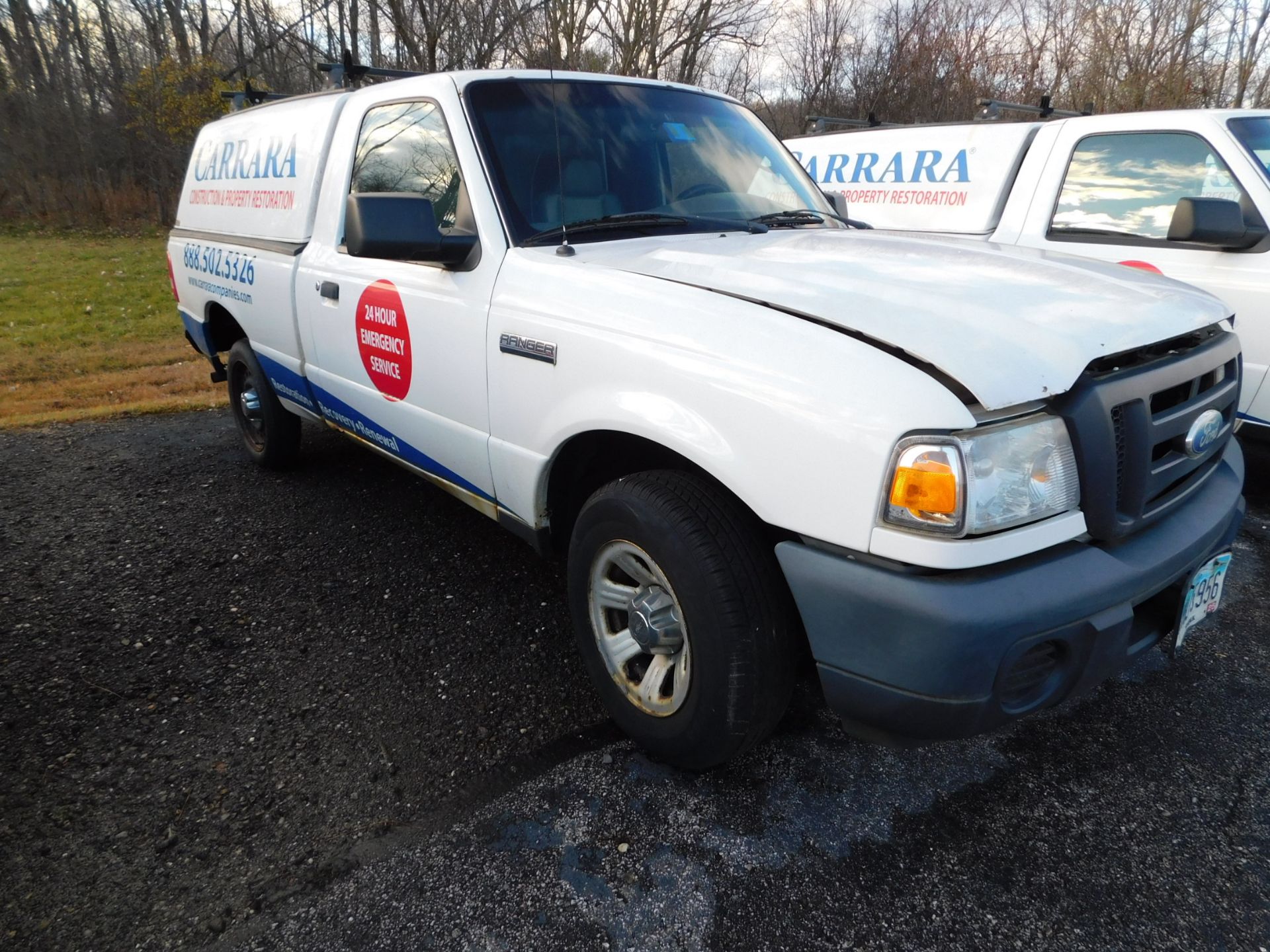 2009 Ford Ranger Pickup, VIN 1FTYR10D79PA62694, Regular Cab, Automatic, AC, AM/FM, Cap, Started with