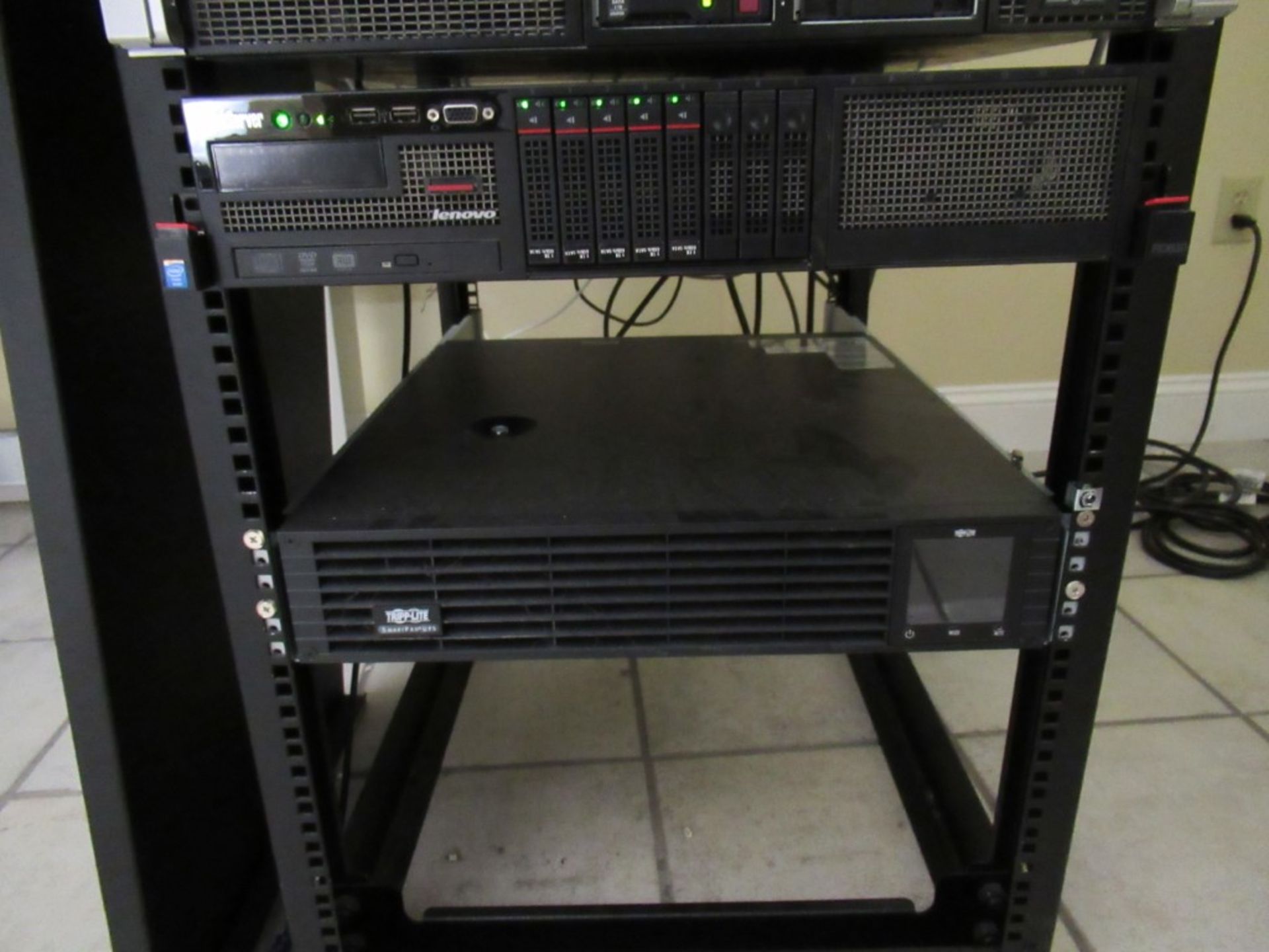 Rack with Server Equipment - Image 5 of 12