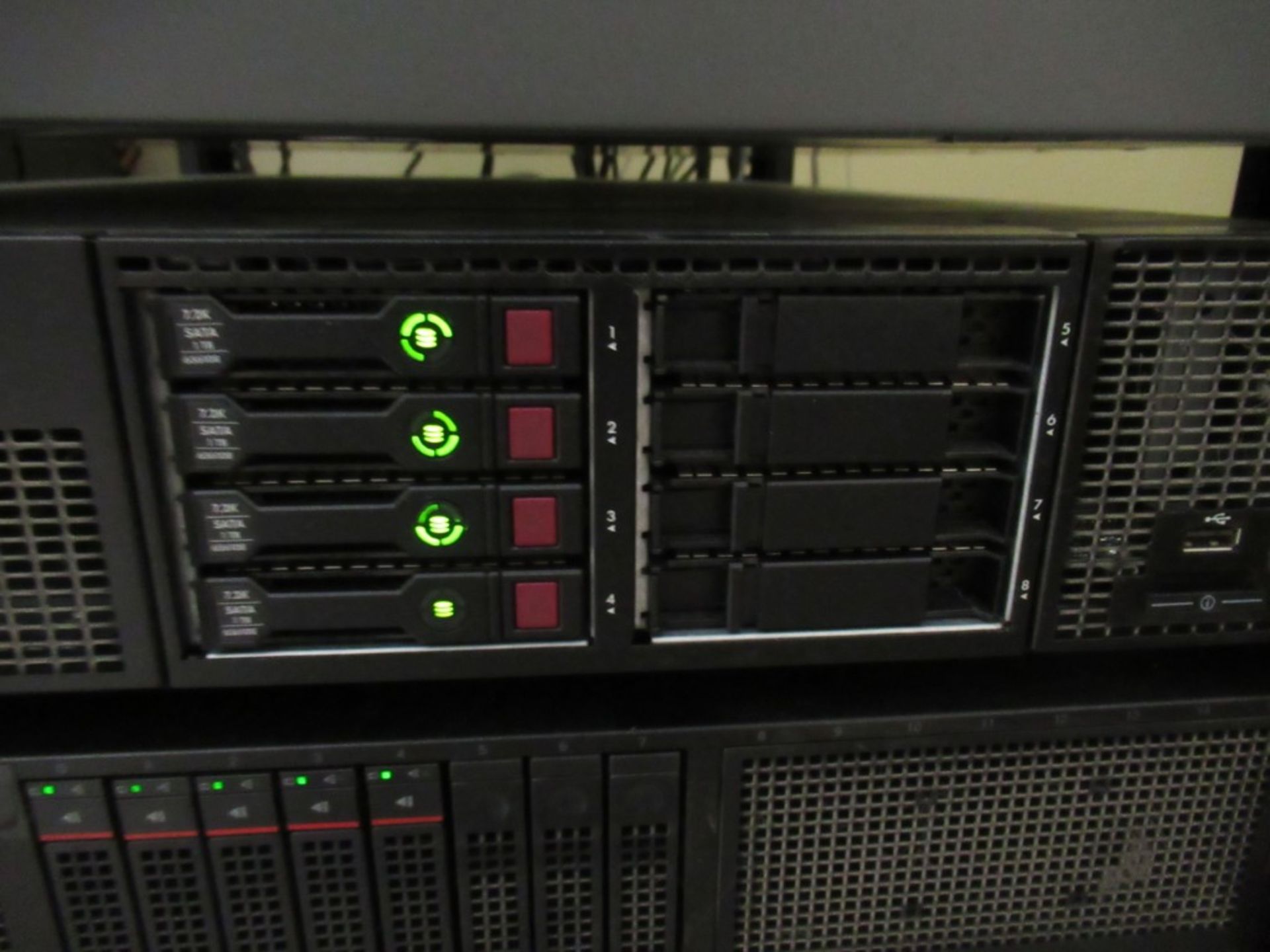 Rack with Server Equipment - Image 12 of 12