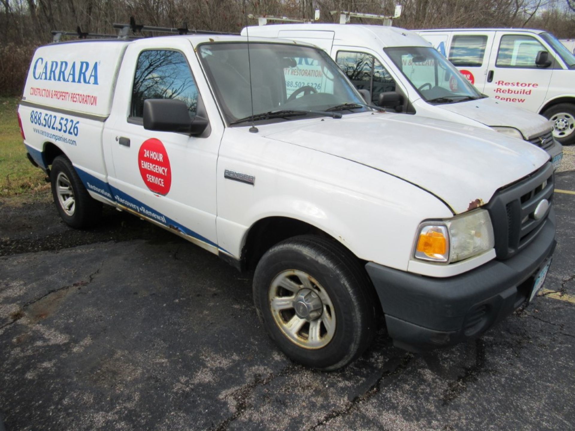 2008 Ford Ranger Pickup, VIN 1FTYR10D38PA70306, Regular Cab, Automatic, AC, AM/FM, Cap, Would NOT - Image 4 of 27