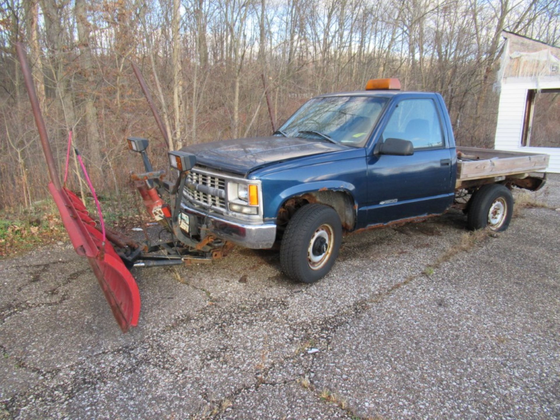 1998 Chevrolet 1500 Snow Plow Truck, VIN 1GCEK14W8WZ202027, Automatic, 4 WD, 77,745 Miles, Would NOT - Image 2 of 22