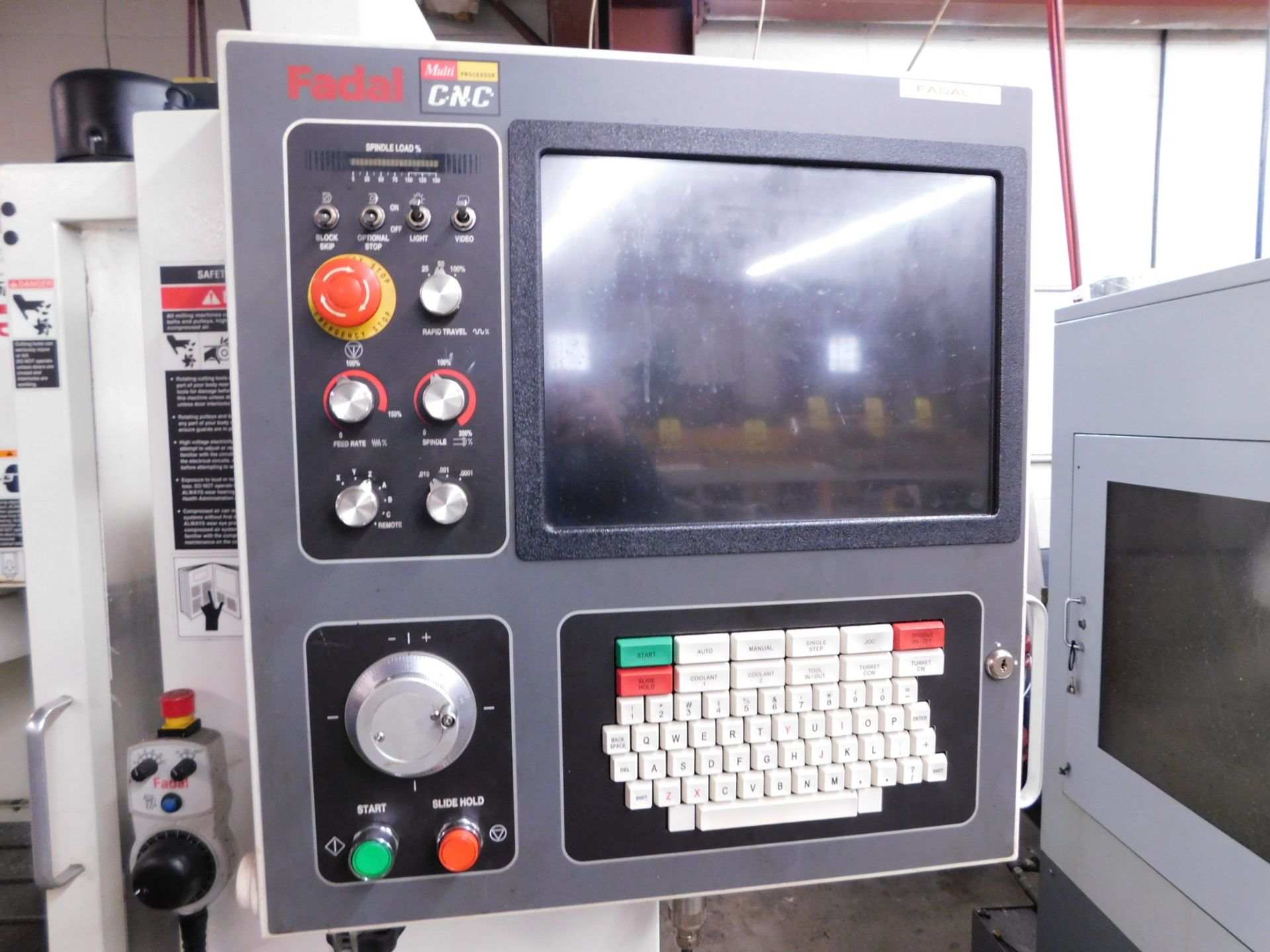 Fadal Model EMC CNC Vertical Machining Center, s/n 012005057697, New 2005, Fadal Multiprocessor - Bild 2 aus 13