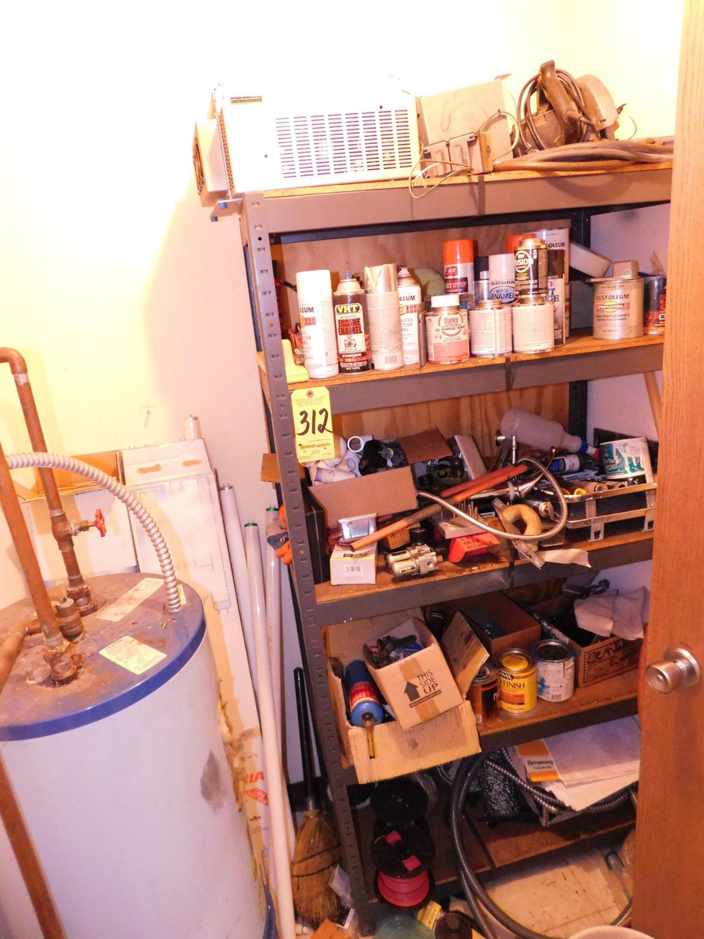 Contents of Utility Room (Does Not Include Water Heater)