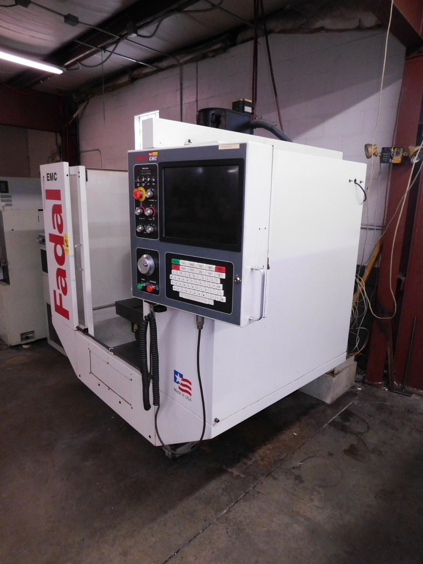 Fadal Model EMC CNC Vertical Machining Center, s/n 012005057697, New 2005, Fadal Multiprocessor - Bild 10 aus 13