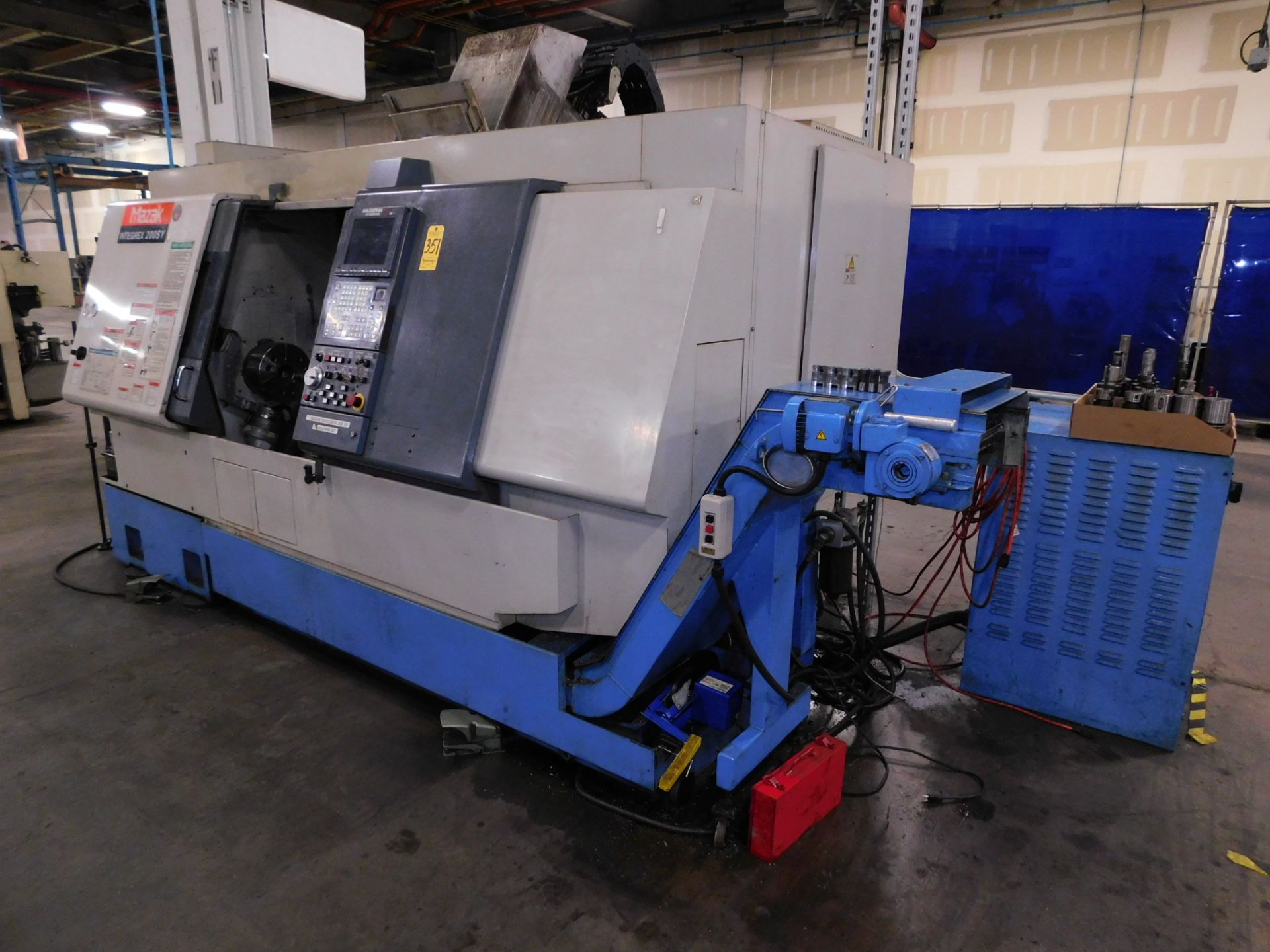 Mazak Model Integrex 200SY CNC Turning Center, s/n 141884, New 1999, Mazatrol PC-Fusion 640MT CNC - Image 13 of 14