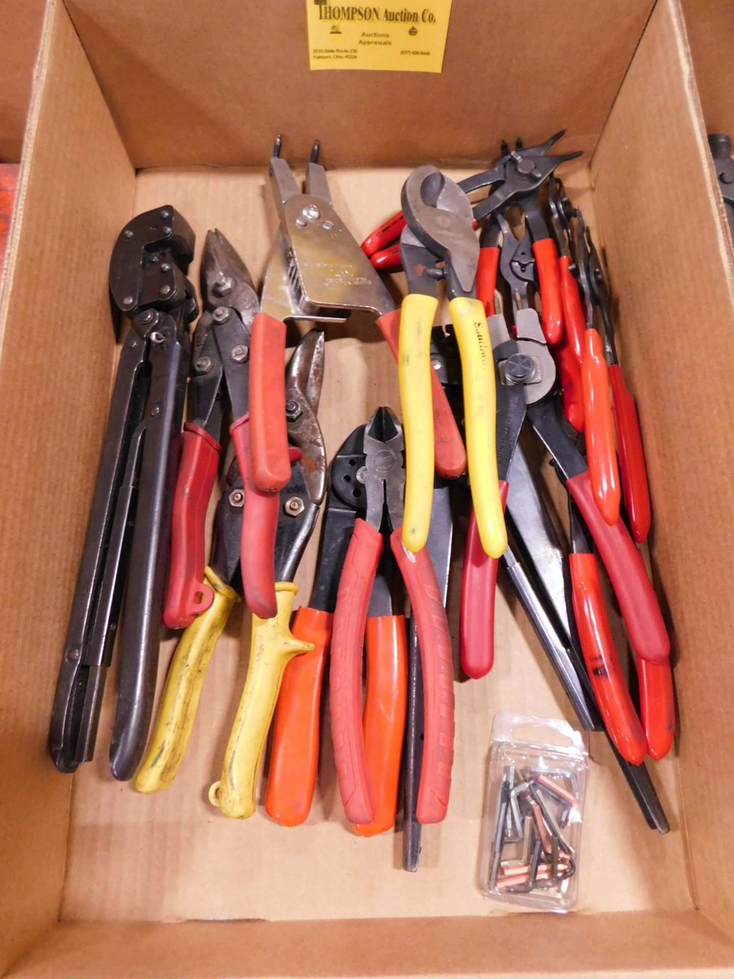 Crimpers, Tin Snips, and Snap Ring Pliers