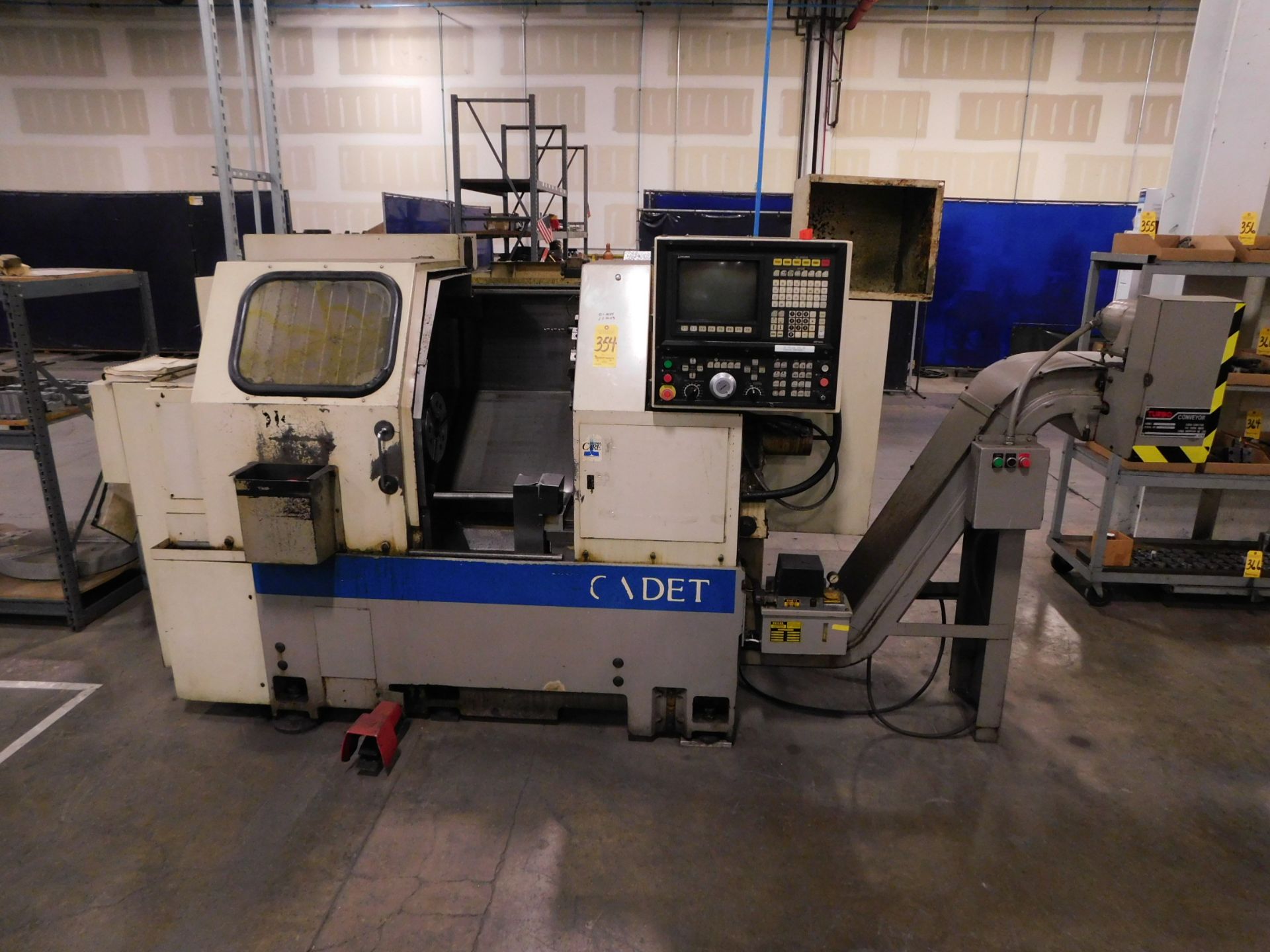 Okuma Cadet LNC-8 CNC Turning Center, s/n 0379, New 1996, Okuma OSP-5020L CNC Control, 3”