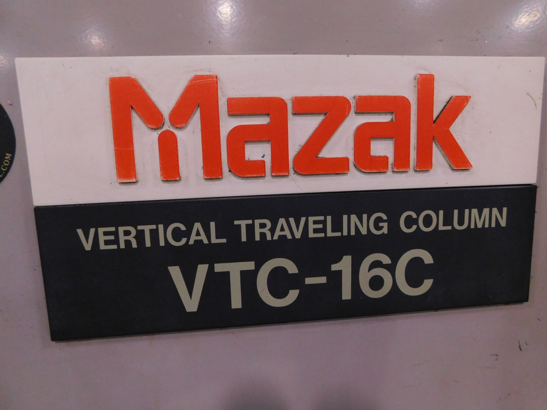 Mazak Model VTC-16C CNC Vertical Machining Center, s/n 112644, New 1994, Mazatrol M32B CNC - Bild 9 aus 12