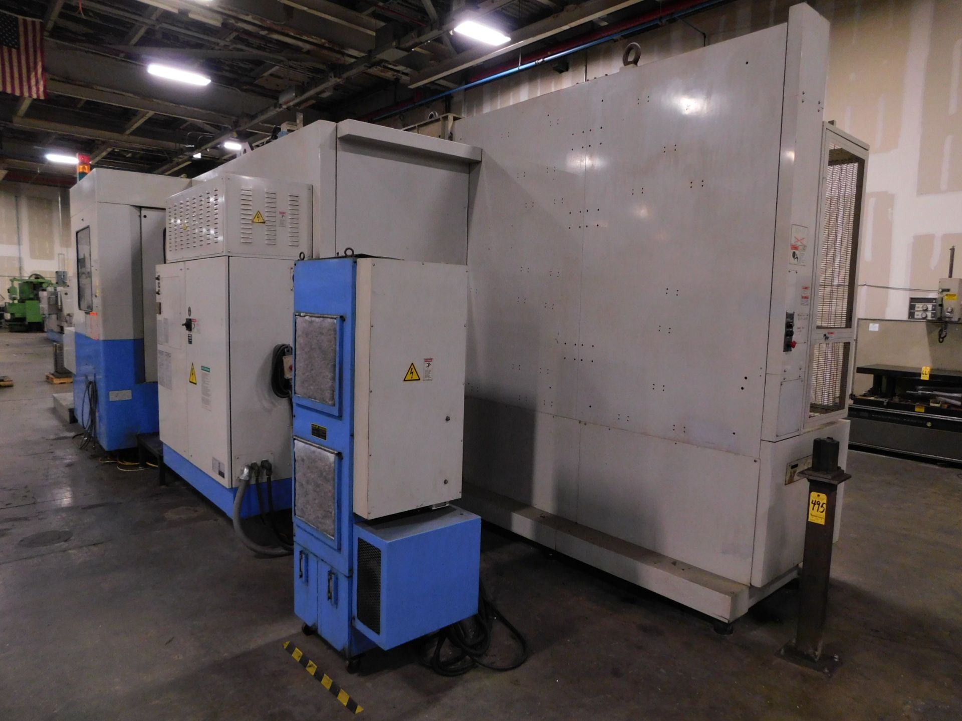 Mazak Model FH-880 CNC Horizontal Machining Center, s/n 236136181, New 1998, Mazatrol M-Plus CNC - Image 4 of 17