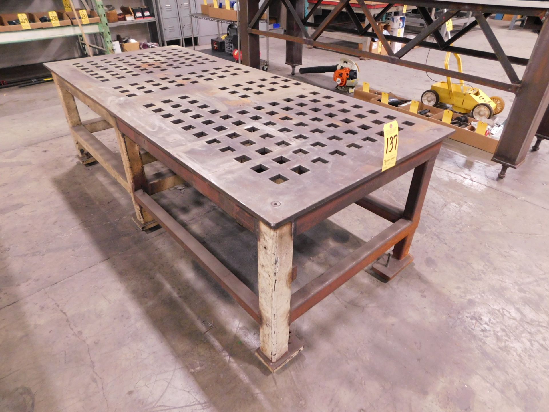 Welding Table, 37" X 88"