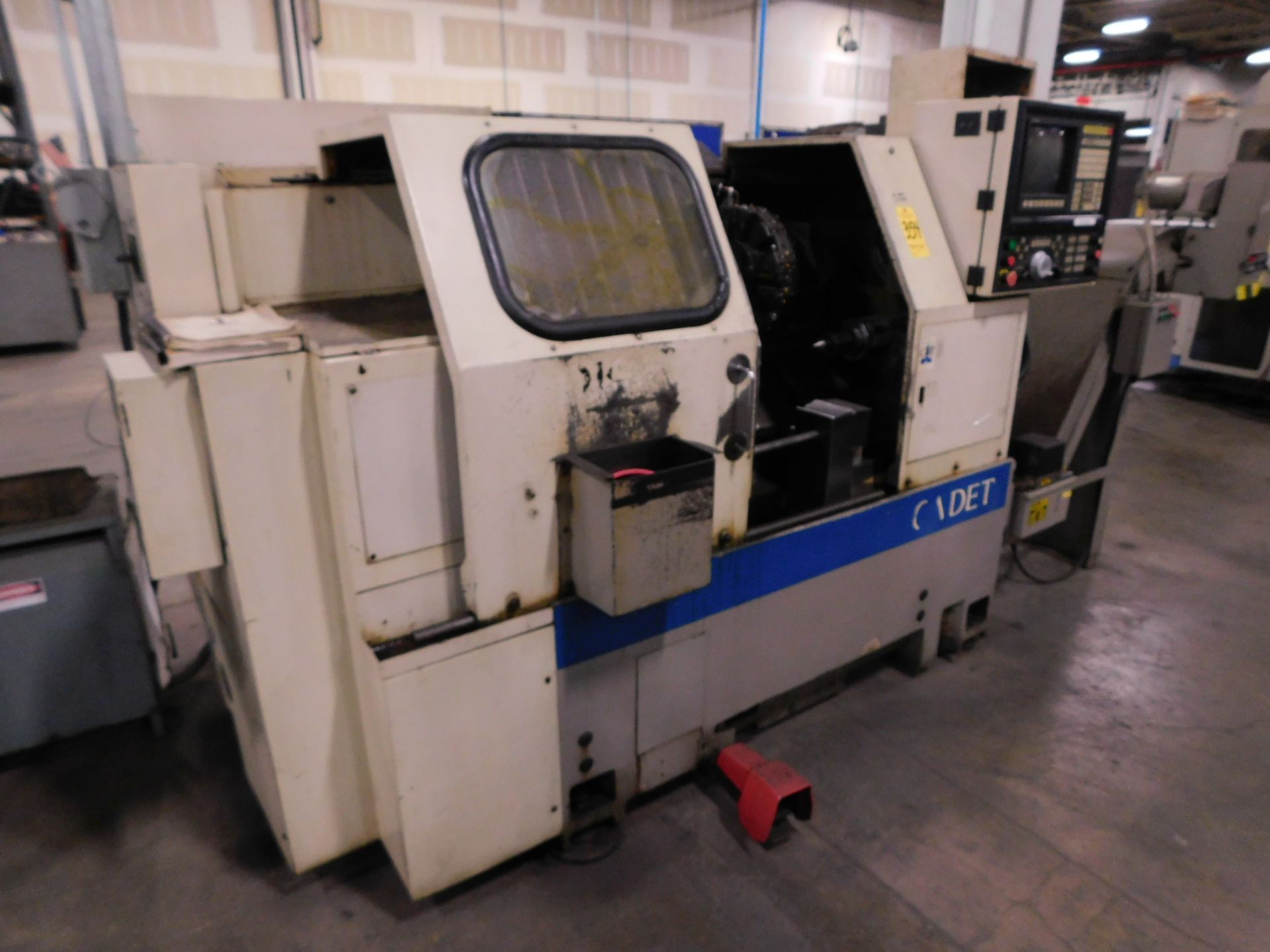 Okuma Cadet LNC-8 CNC Turning Center, s/n 0379, New 1996, Okuma OSP-5020L CNC Control, 3” - Bild 2 aus 10