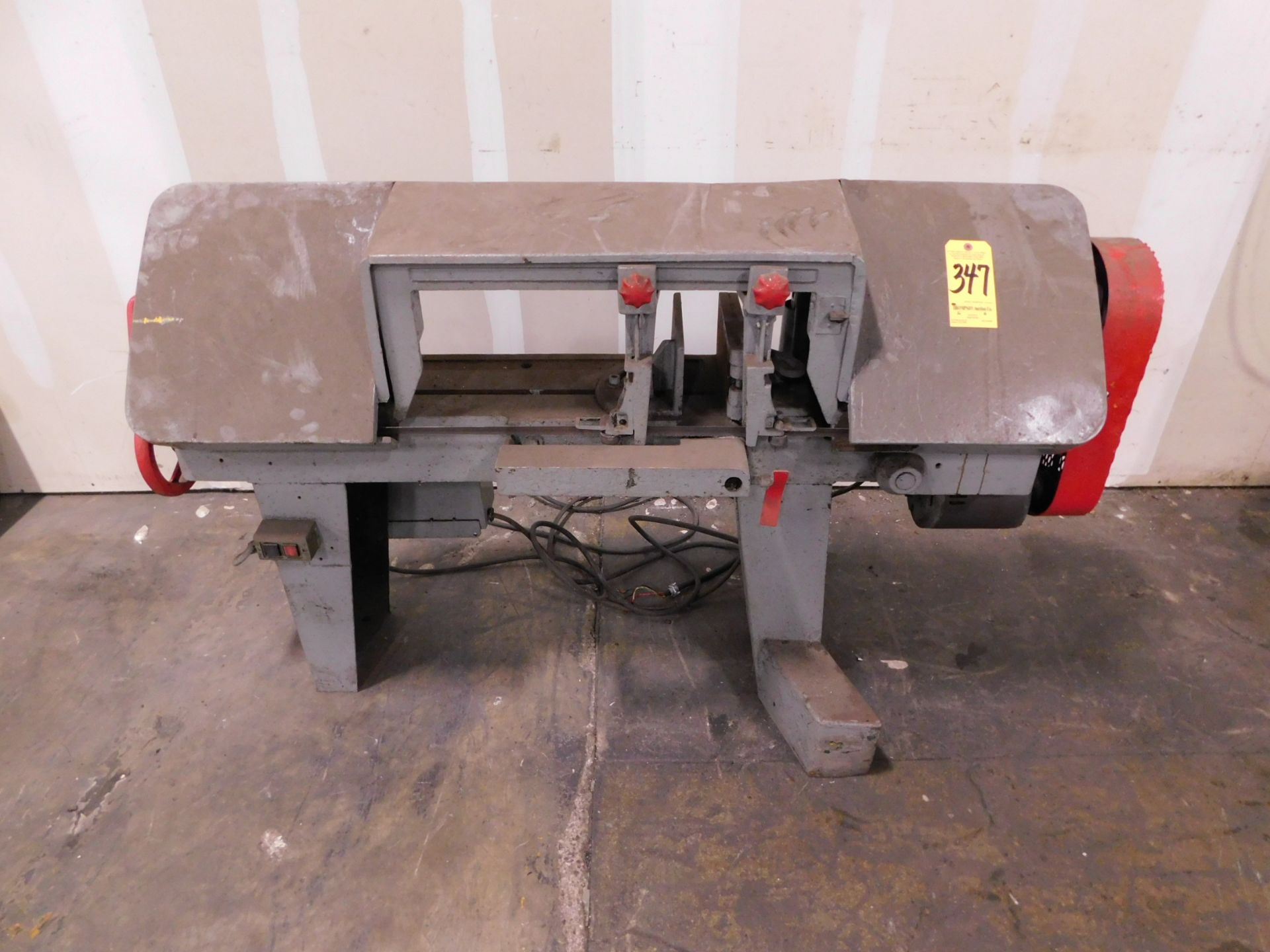 Kalamazoo Model 8CW Horizontal Band Saw, s/n 3036813, 8" X 16" Capacity, 3/4" Blade