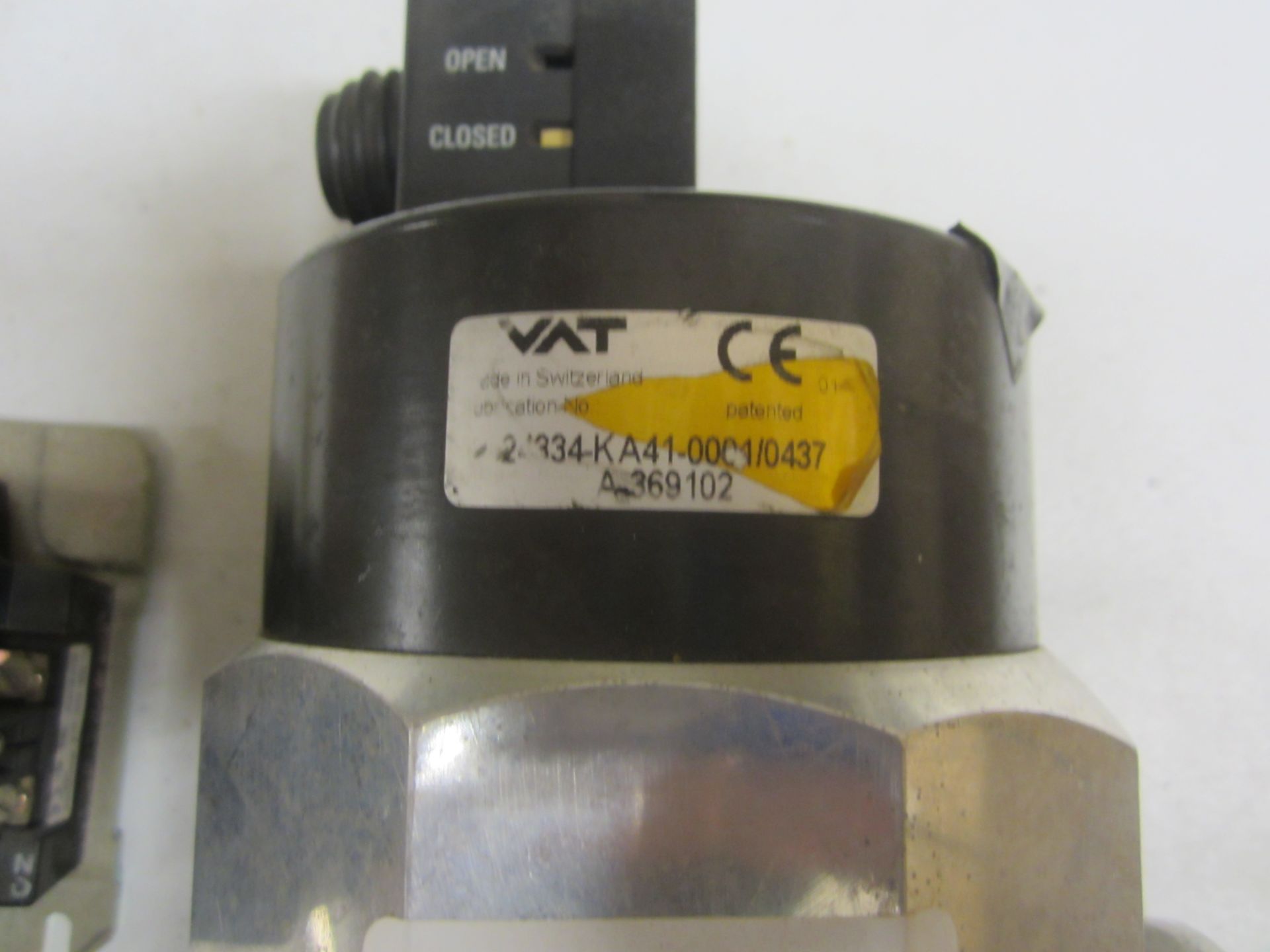 VAT Control Valve, Allen Bradley Contactor, and W.H. Cooke Sensor - Image 2 of 4