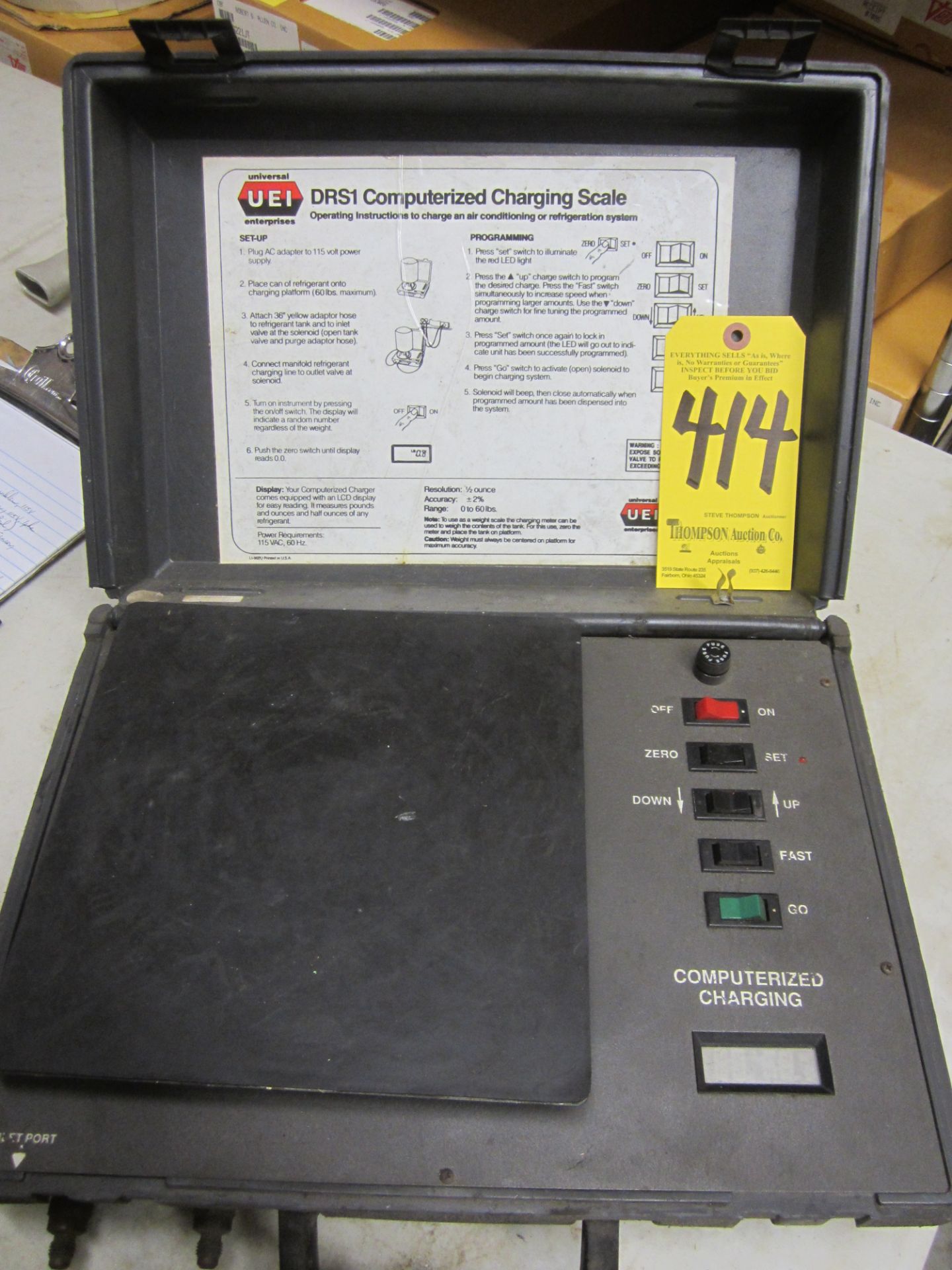 UEI Model DRSI Computerized Charging Scale