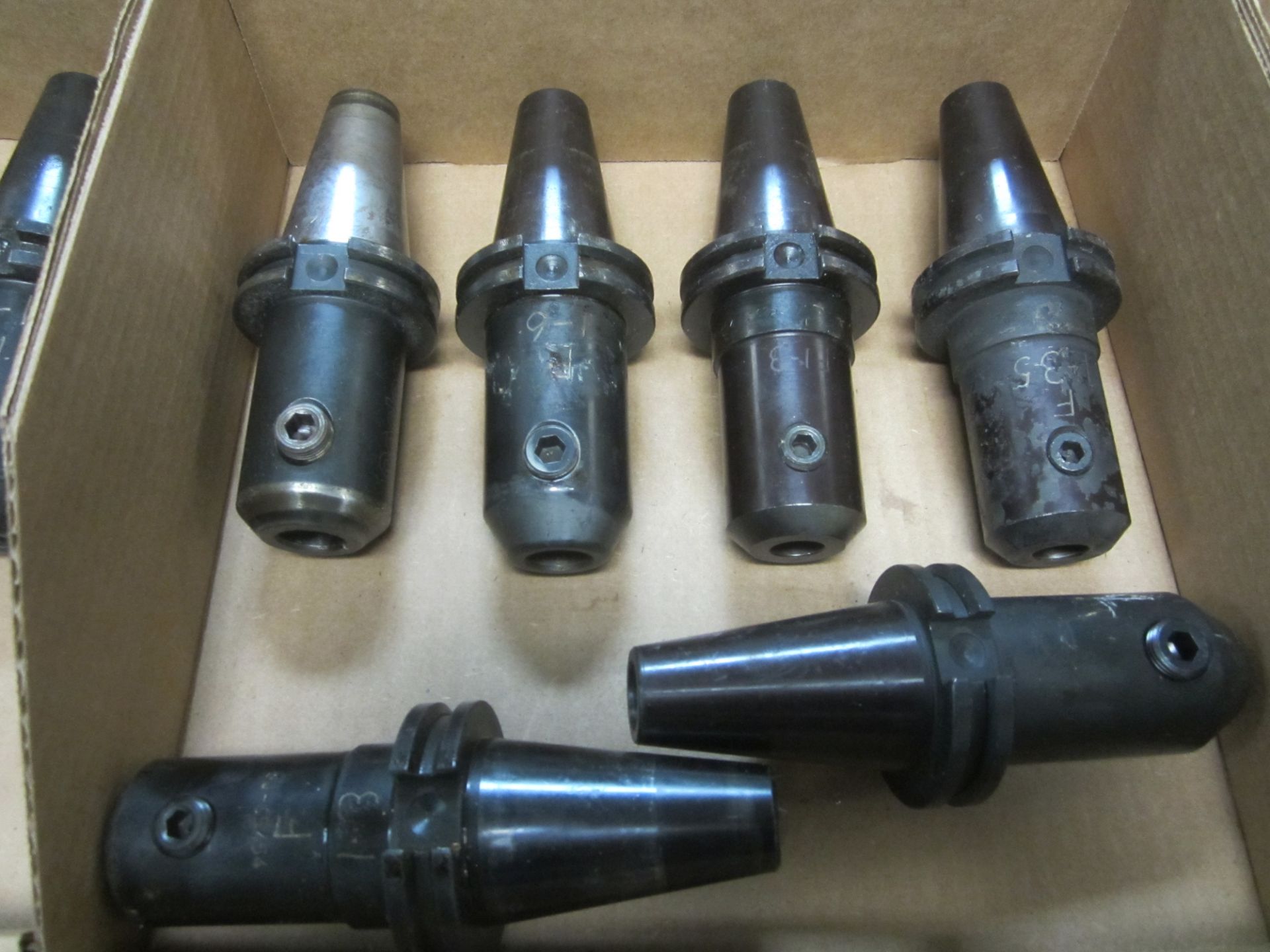 (6) Cat 40 End Mill Holders