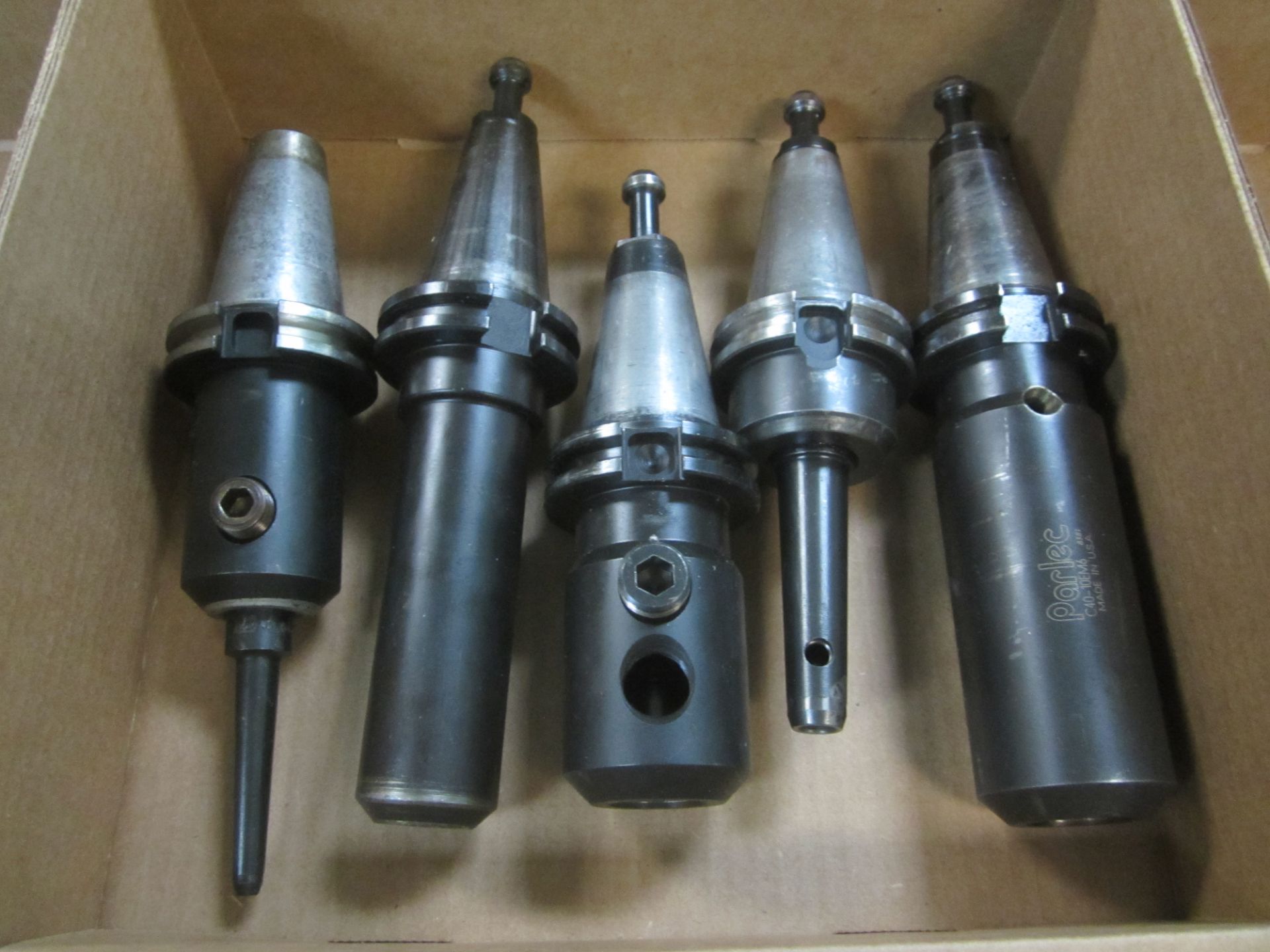 (5) Cat 40 End Mill Holders