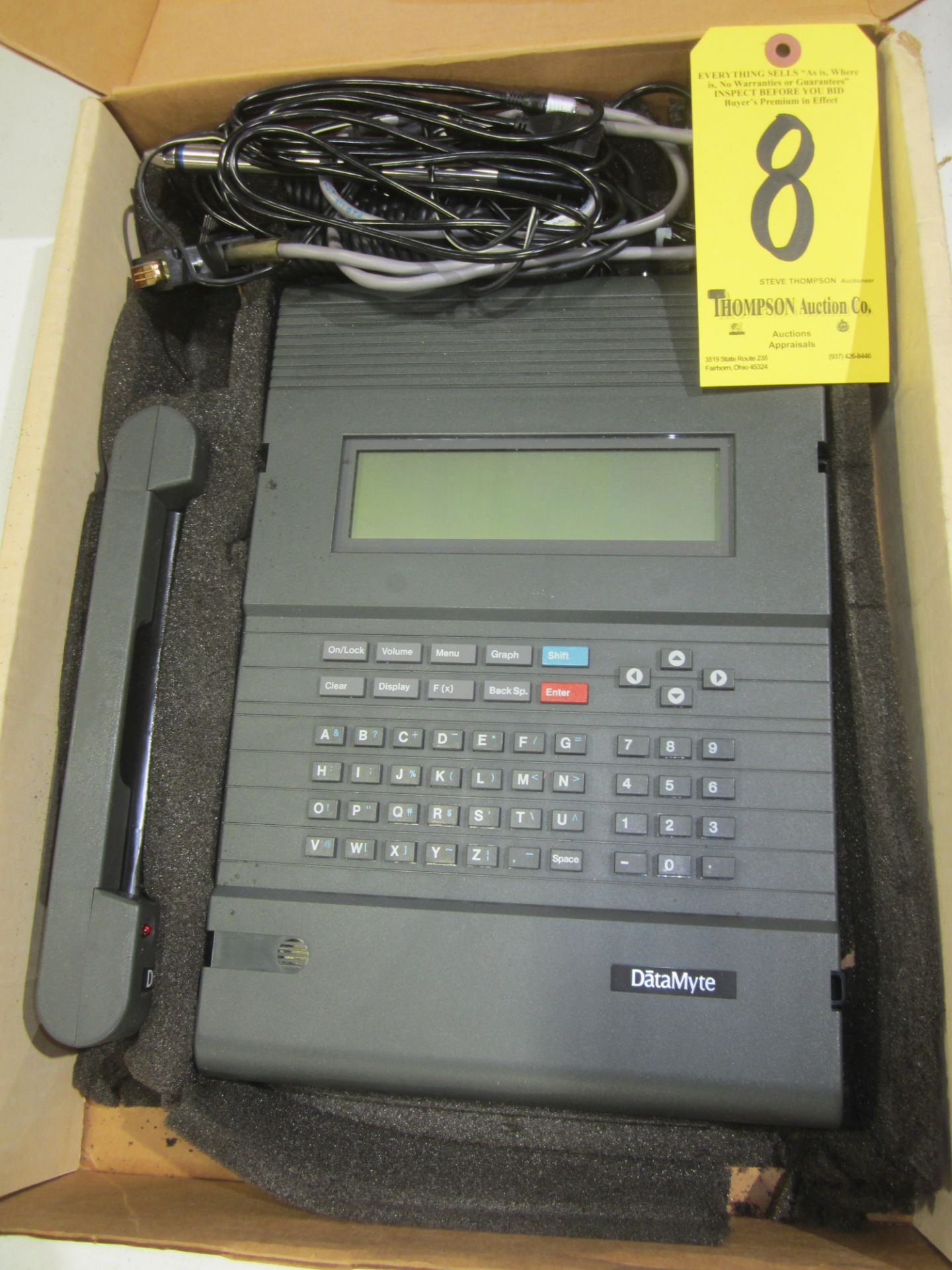 Data Myte Model 2003 Data Collection System