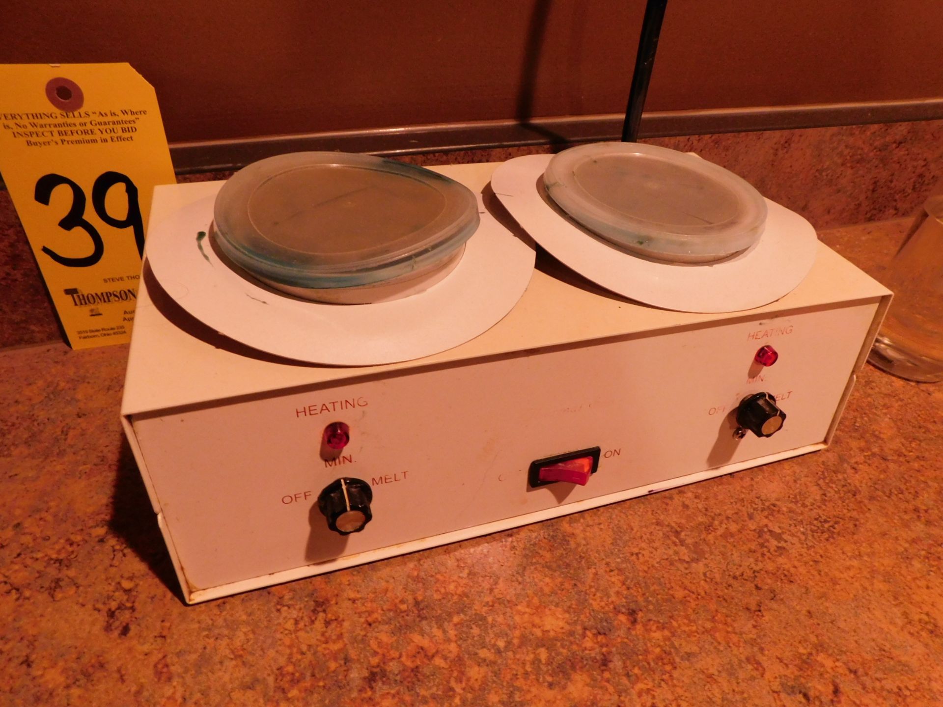 Thermal Spa Elite Double Wax Warmer, Model 49122