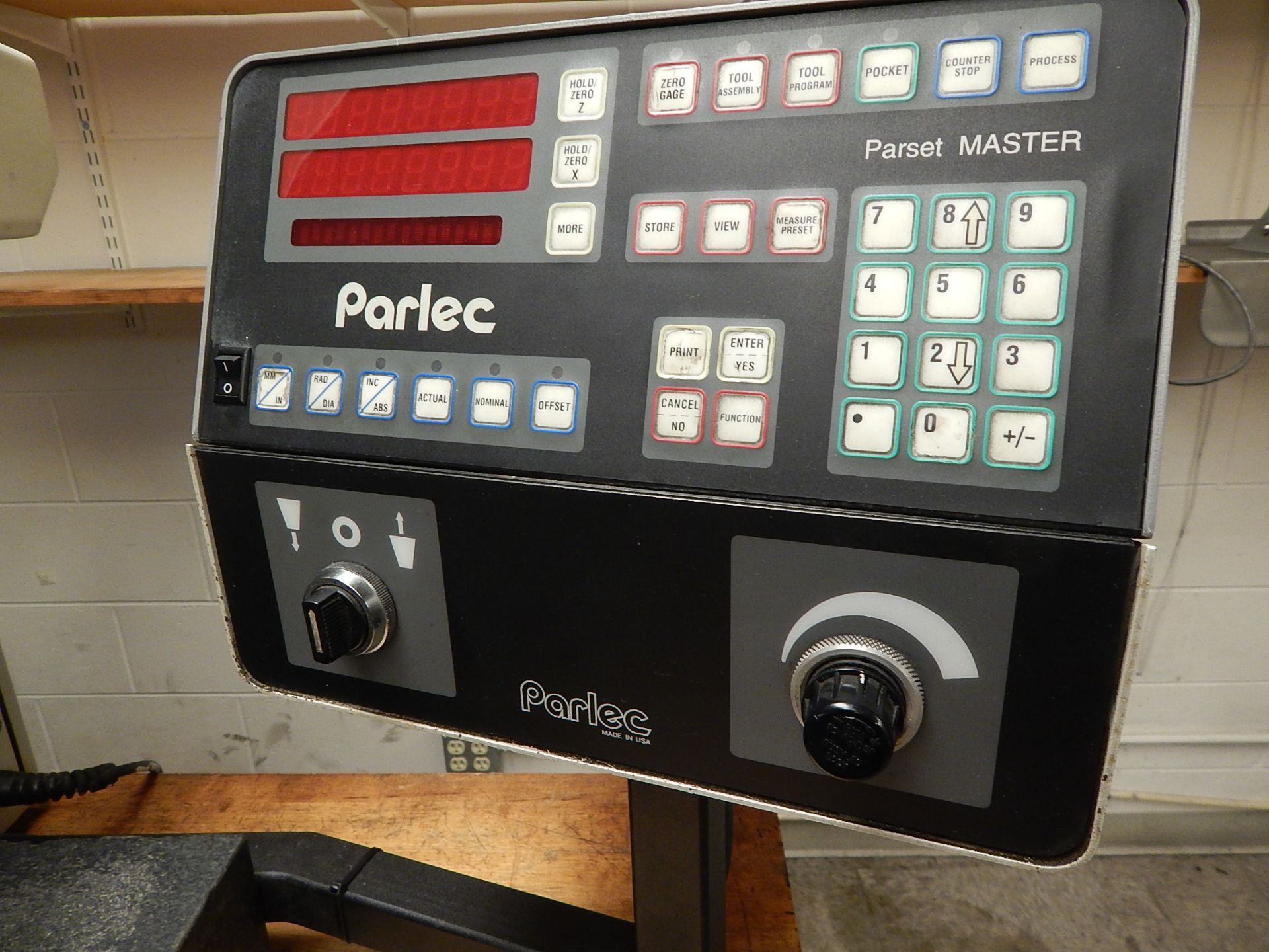 Parlec Model 240 Tool Setter, s/n 115257-0296, with Parlec Parset Master Control - Image 2 of 5