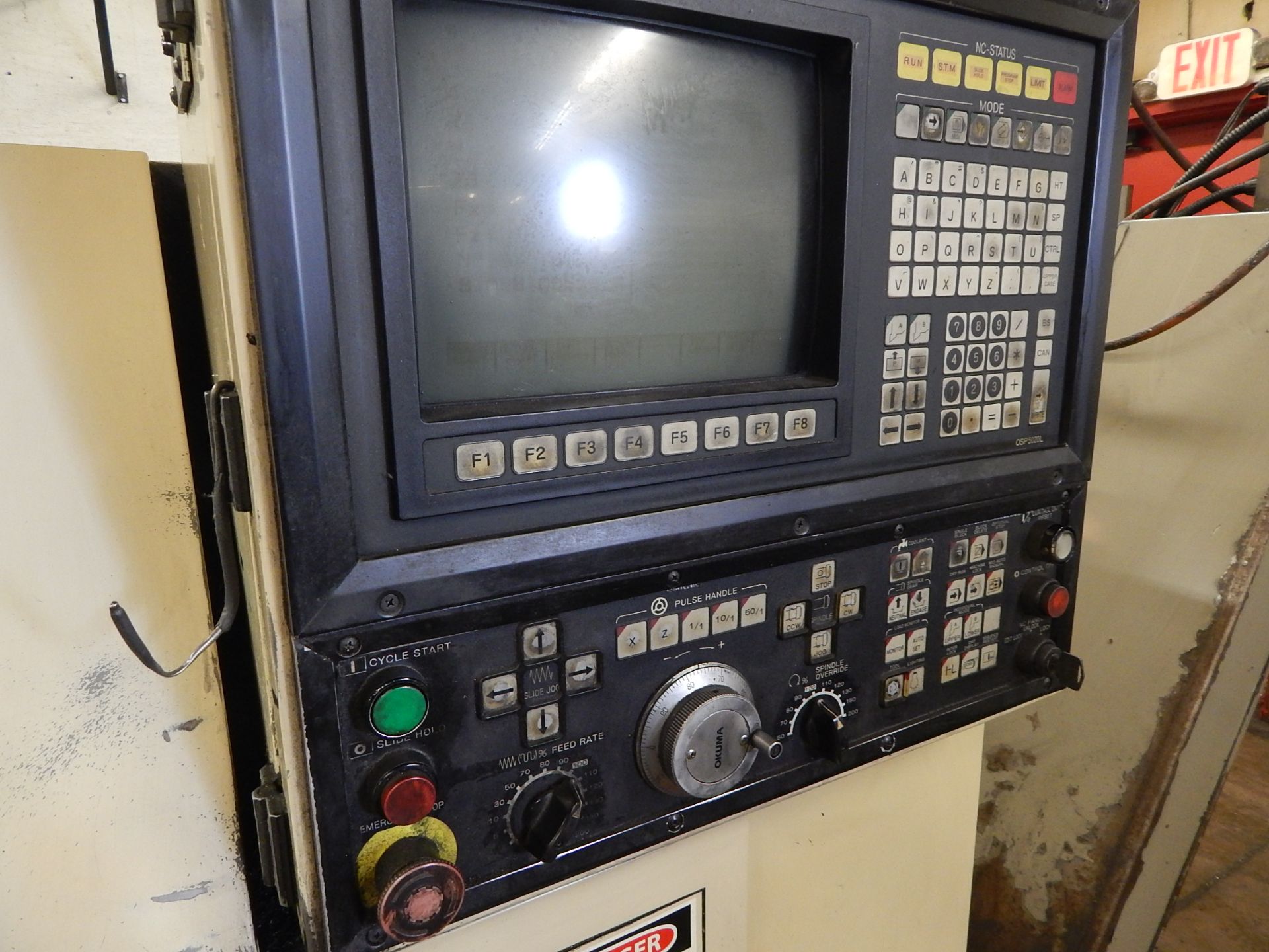 Okuma Model Cadet LNC-8 CNC Turning Center, s/n D370, Okuma OSP-5020L CNC Control, 2.00 Capacity, - Bild 4 aus 7