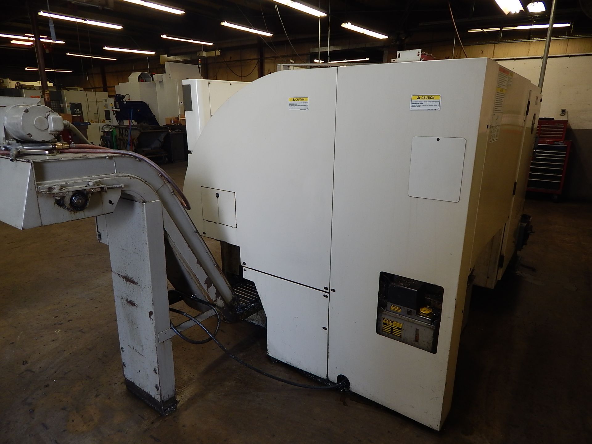 Okuma Model Crown L-1060/762S-BB CNC Turning Center, s/n 1384, Okuma OSP-U10L CNC Turning Center, - Bild 7 aus 8