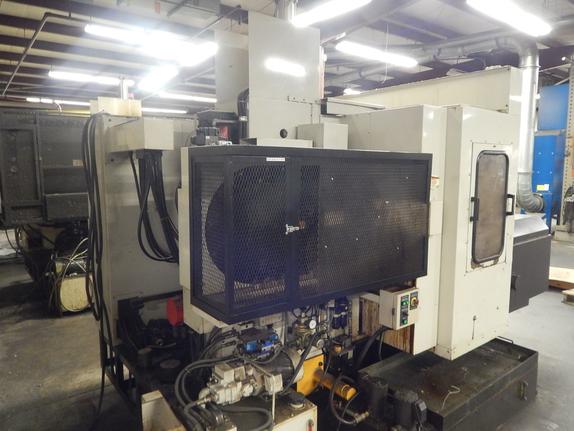 Quantum/Kasahara Model H410 CNC Horizontal Machining Center, s/n AH-1001, Fanuc 0M CNC Control, 40 - Bild 6 aus 6