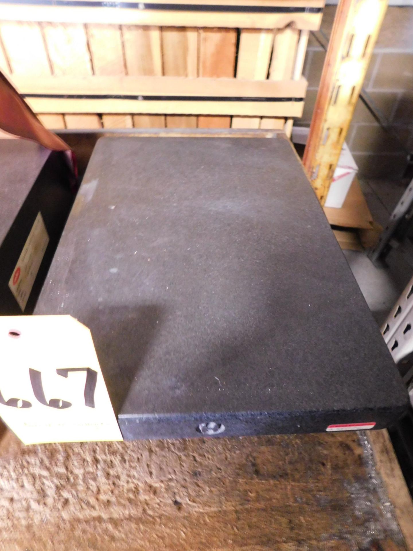Granite Surface Plate, 4-Ledge, 12" X 18" X 4 1/2"