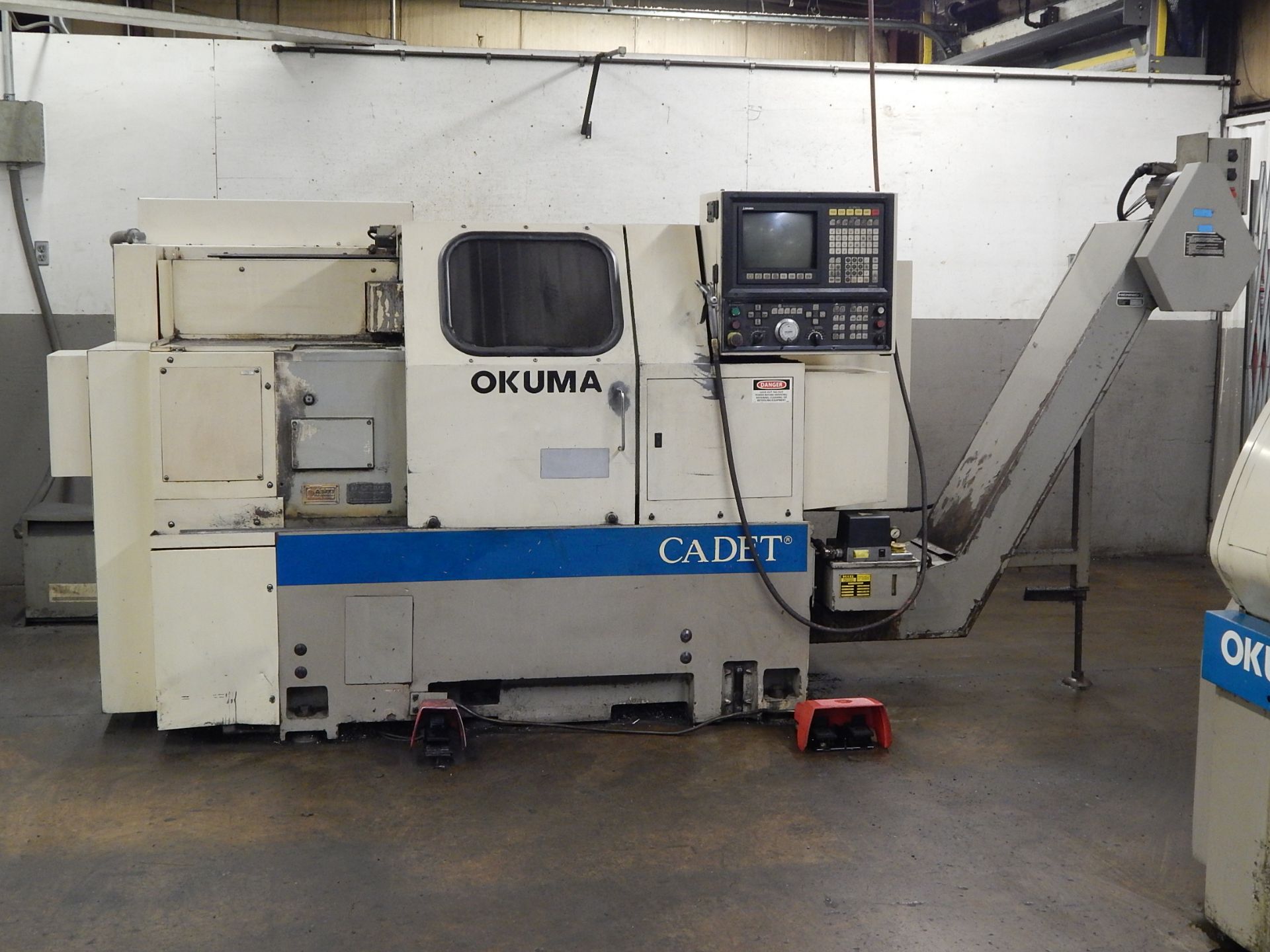 Okuma Model Cadet LNC-8 CNC Turning Center, s/n D370, Okuma OSP-5020L CNC Control, 2.00 Capacity,