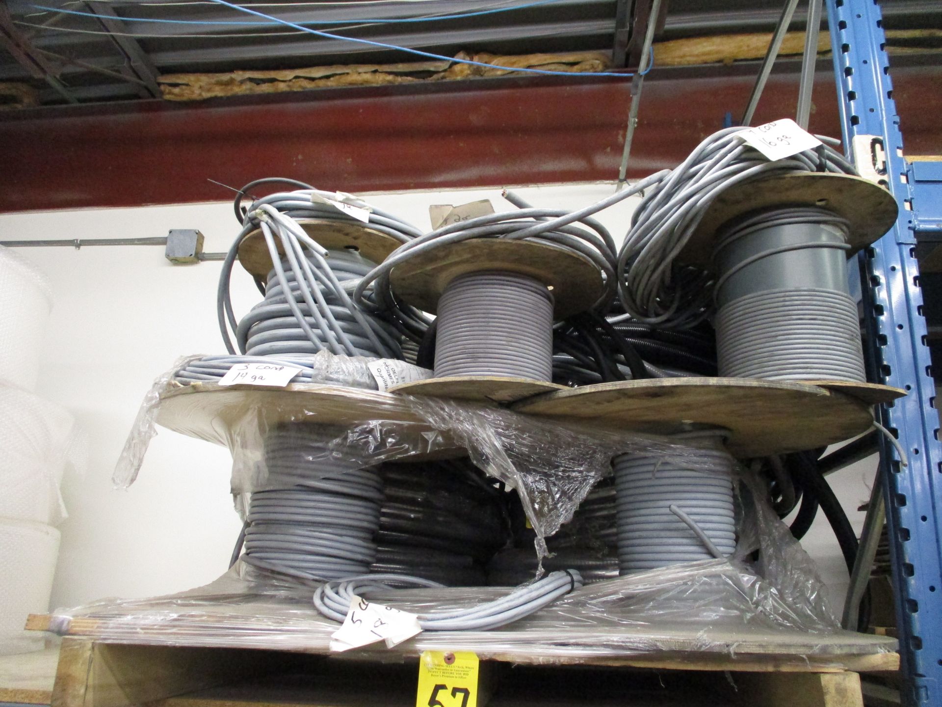 Skid Lot of Electrical Wire