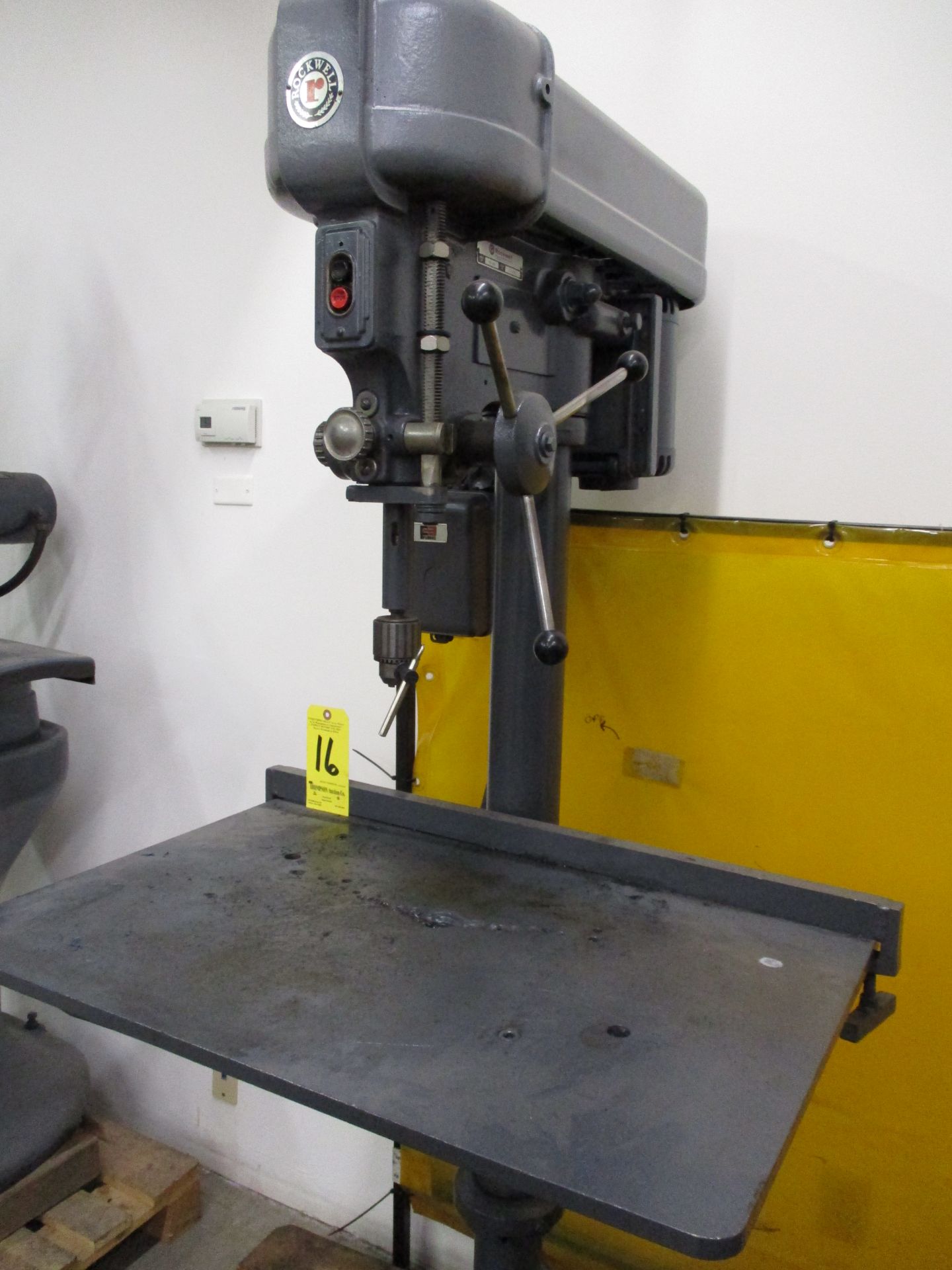 Rockwell Model 70-400, 20" Step Pulley Drill Press, s/n 1465585, 2 MT Spindle, 3 Phase