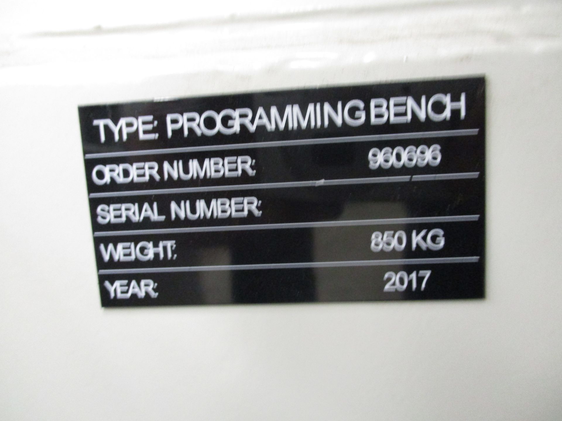 Maus Grinding Machine Programming Bench, Note: Machine Frame Only - Image 6 of 6