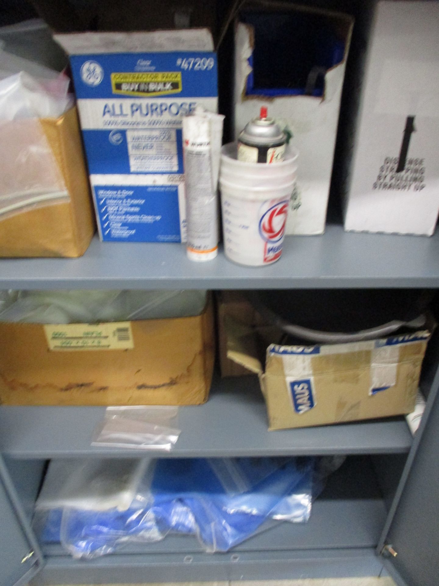 2-Door Upright Metal Storage Cabinets and Contents - Image 3 of 3