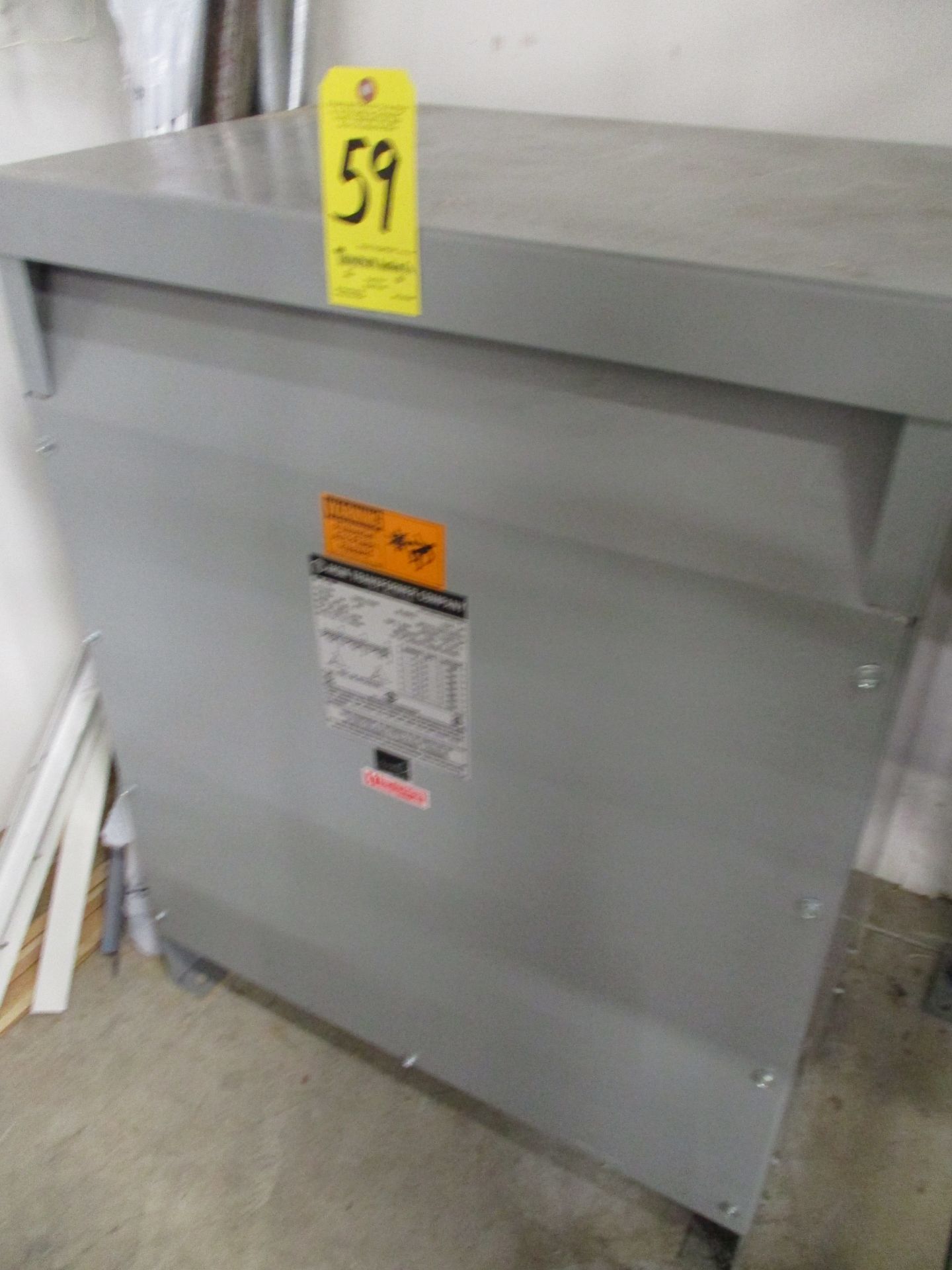 MGM 112.5 KVA, 3 Phase Transformer, Input 240V Output 460 V - Image 2 of 3