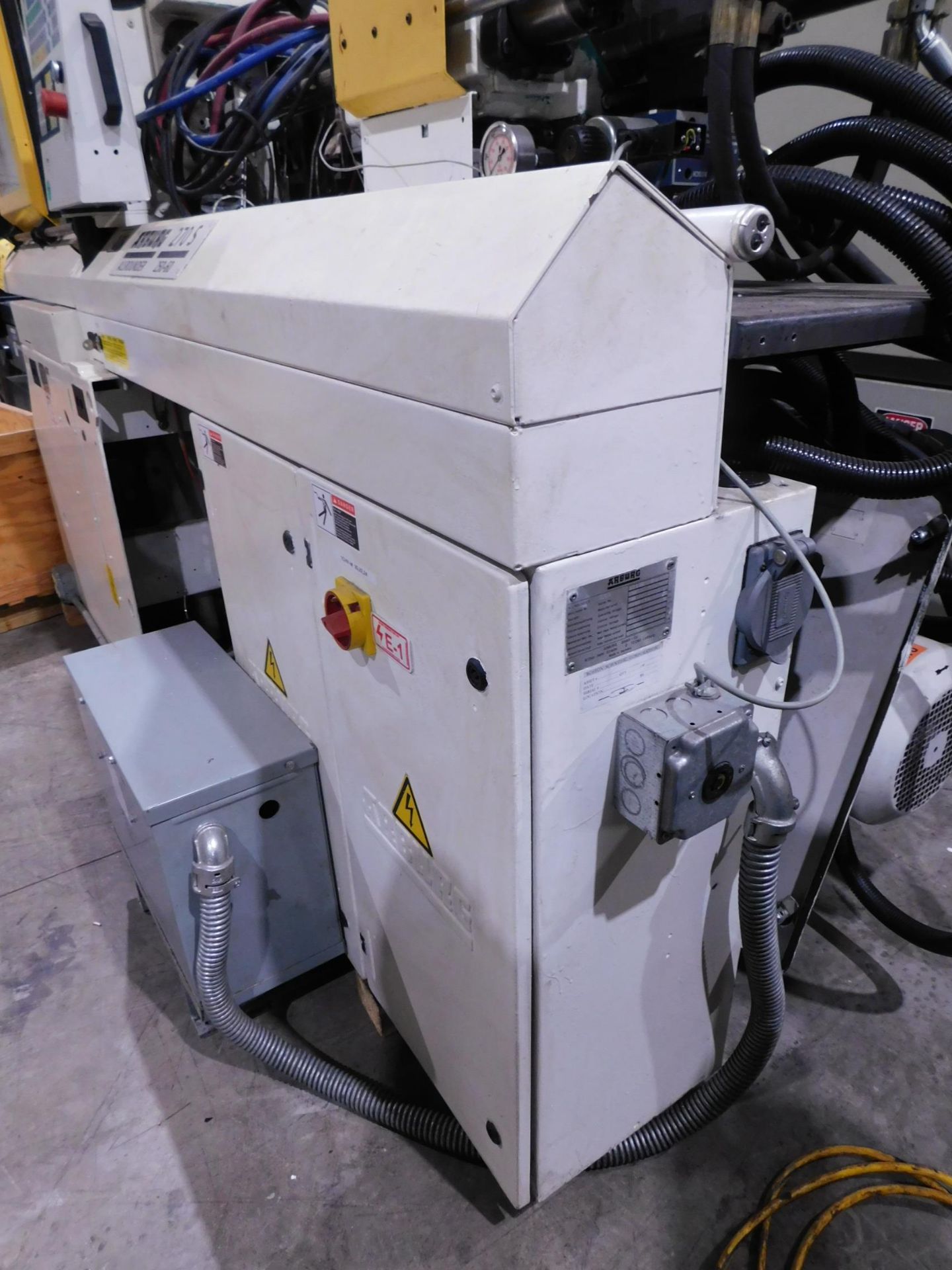 Arburg 270S/250-60 Plastic Injection Molding Machine, s/n 175811, New 1998, 25 Ton, 1.318 Fl. Oz. - Image 6 of 9