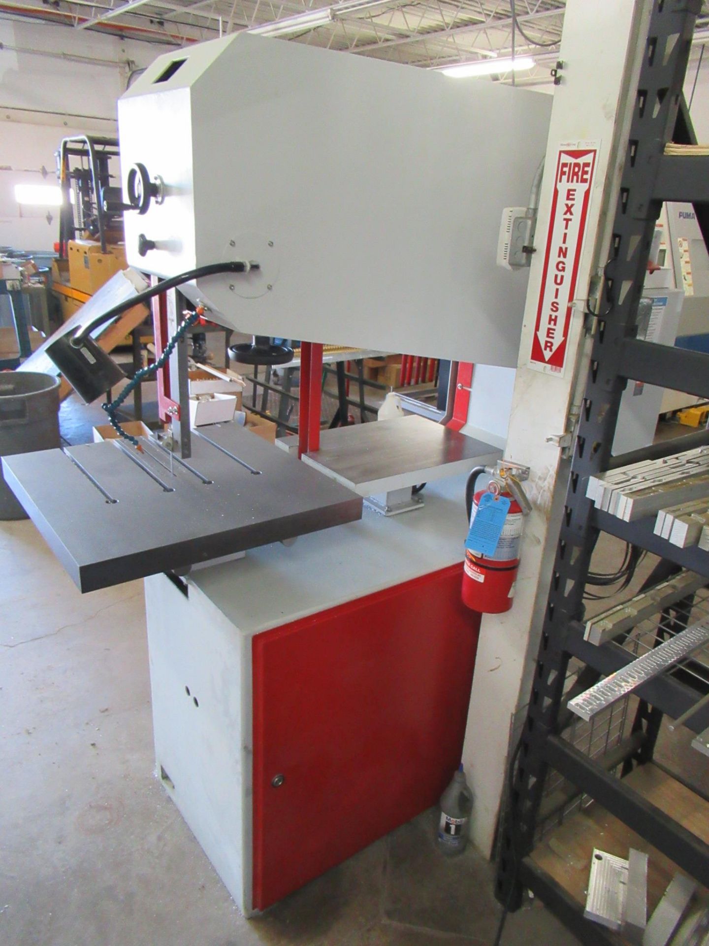 Dake Johnson Model V40 Vertical Band Saw, s/n 8009910, Variable Speed, 41” Throat, 13” Max. Work - Image 7 of 7