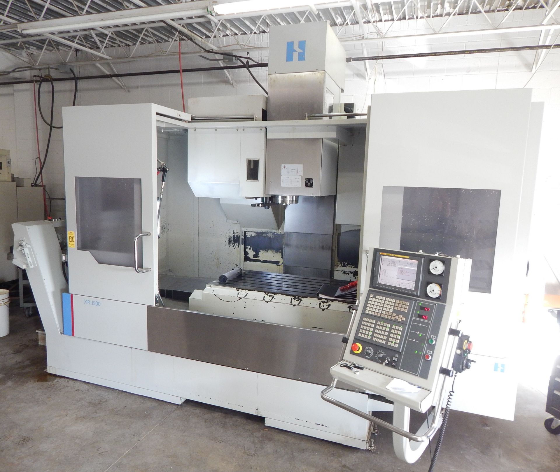 Hardinge Model XR-1500HP CNC Vertical Machining Center, s/n 204LC149, New 2007, Fanuc 18i-MB CNC