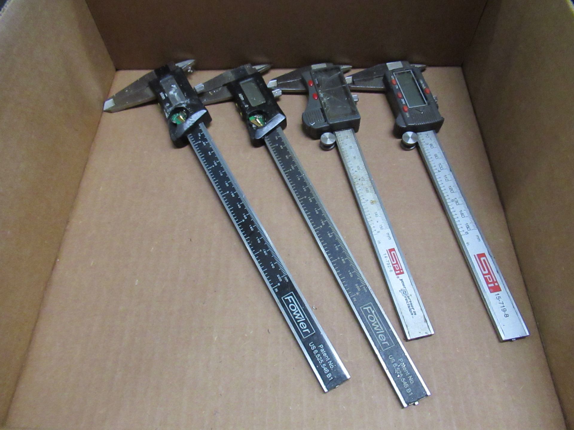 (4) Digital 6" Vernier Calipers (need repair)