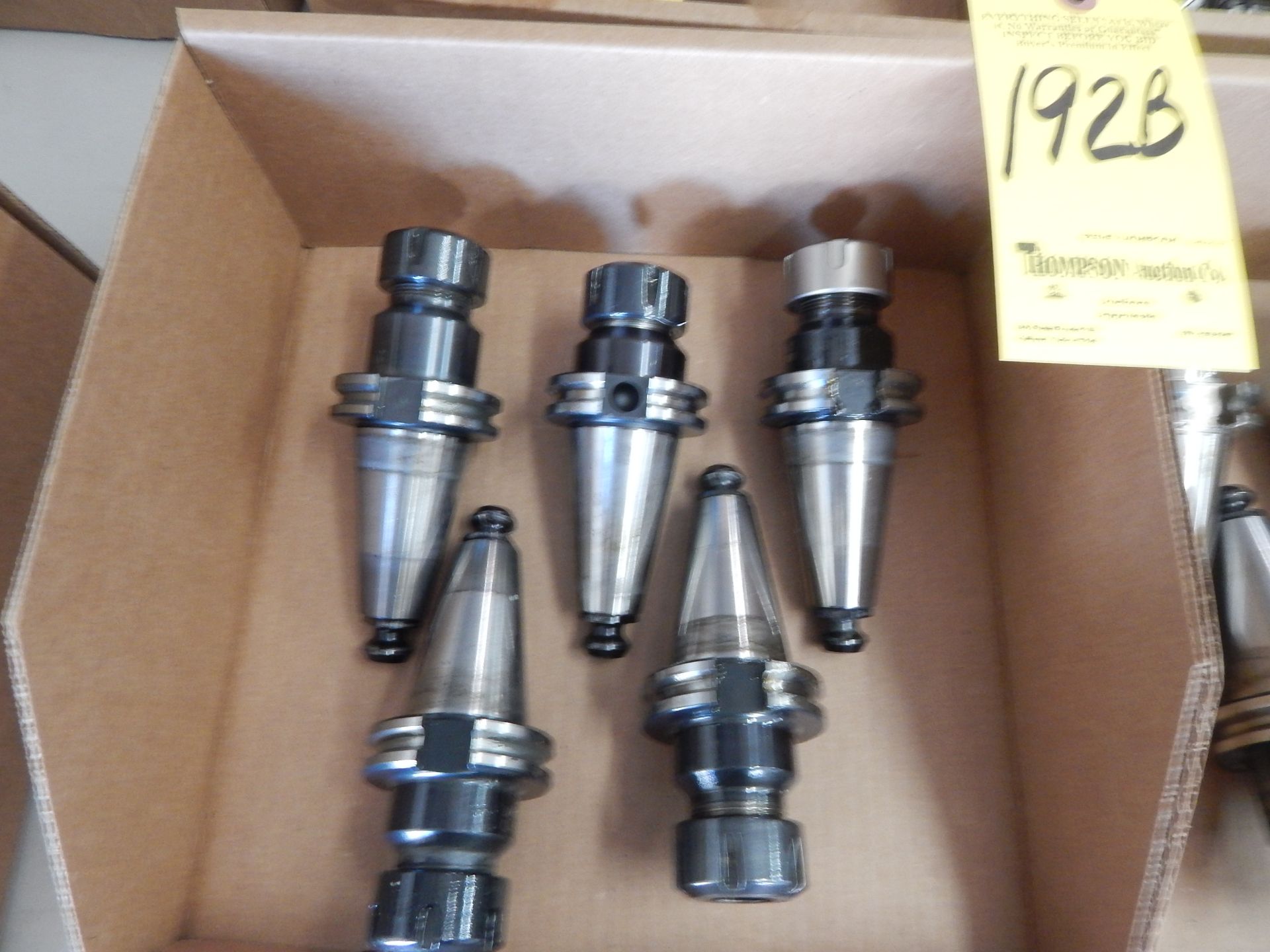 (5) Cat 40 ER25 Collet Holders