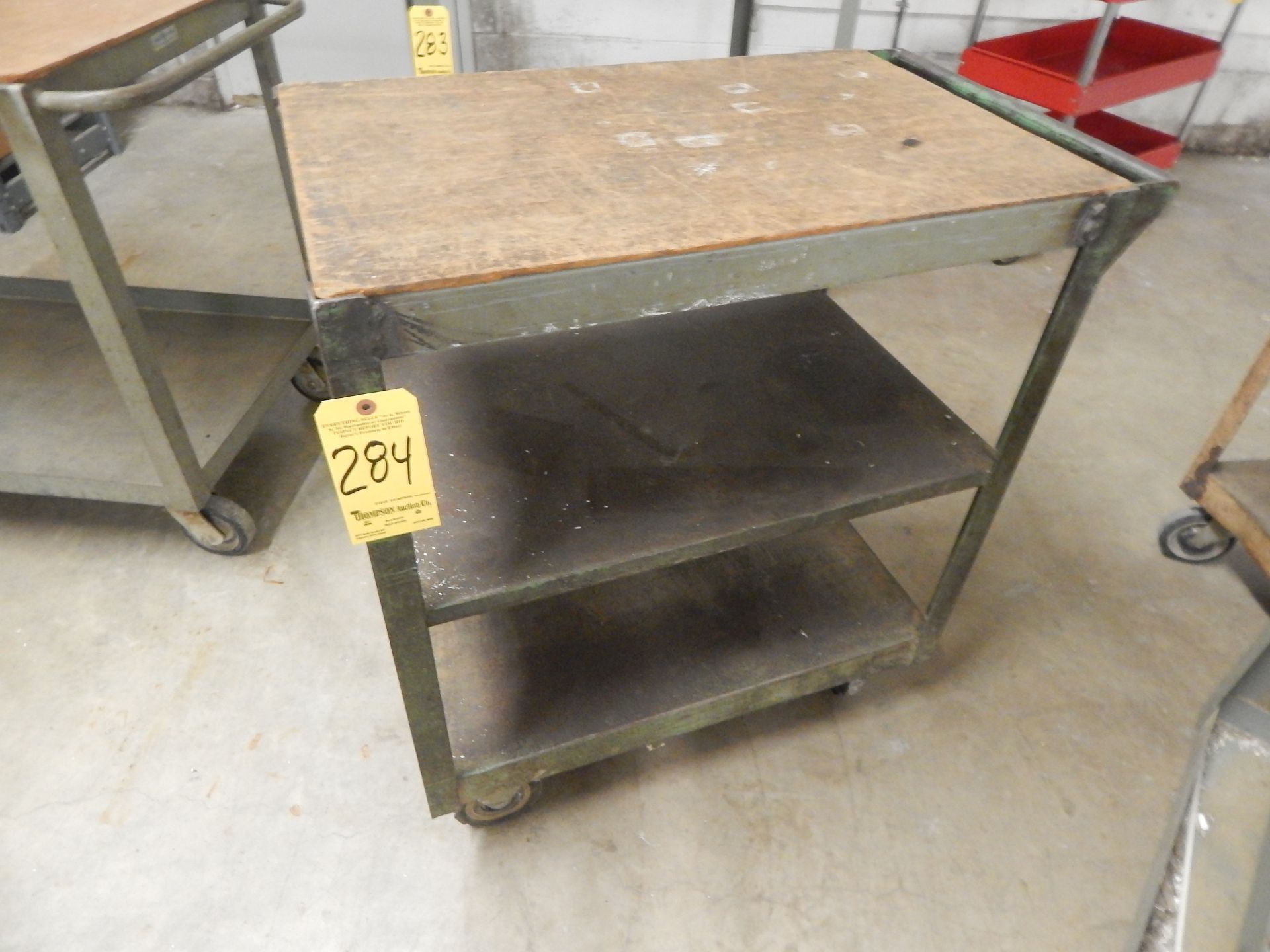 Metal Shop Cart